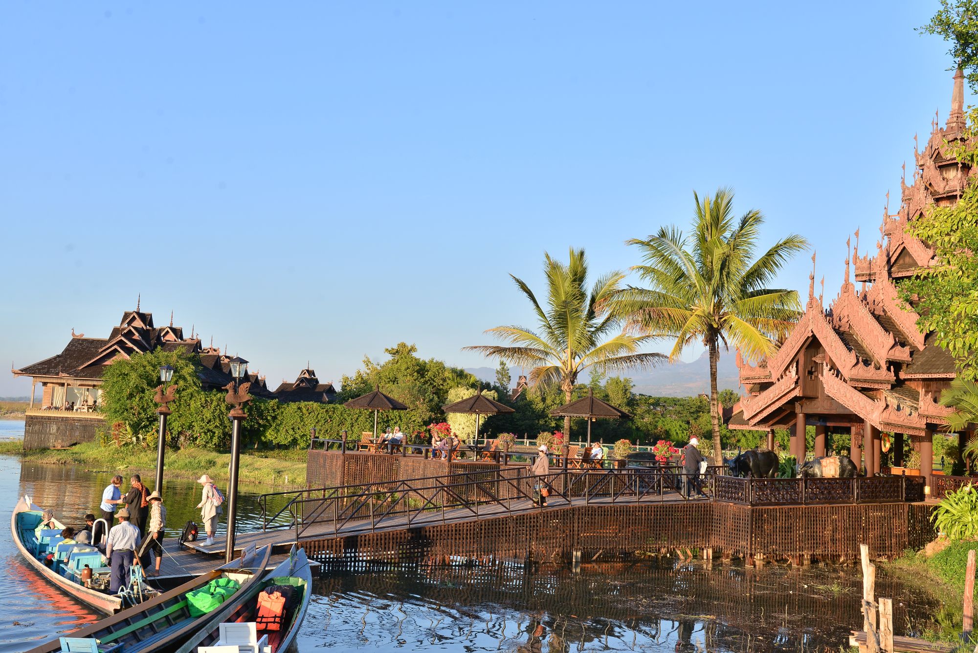 Inle Resort & Spa à Lac Inle: Jetty