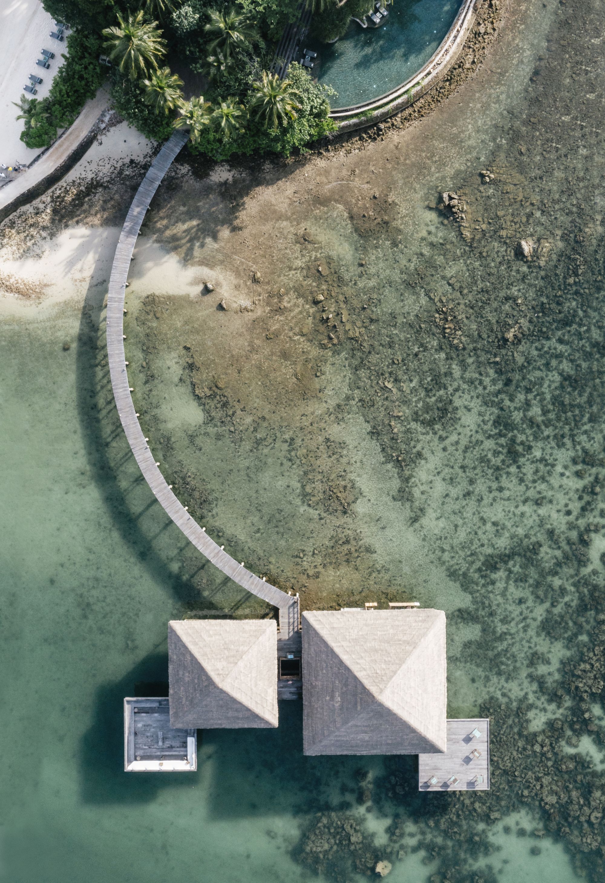 Song Saa Private Island à Koh Rong: aerial photo vista