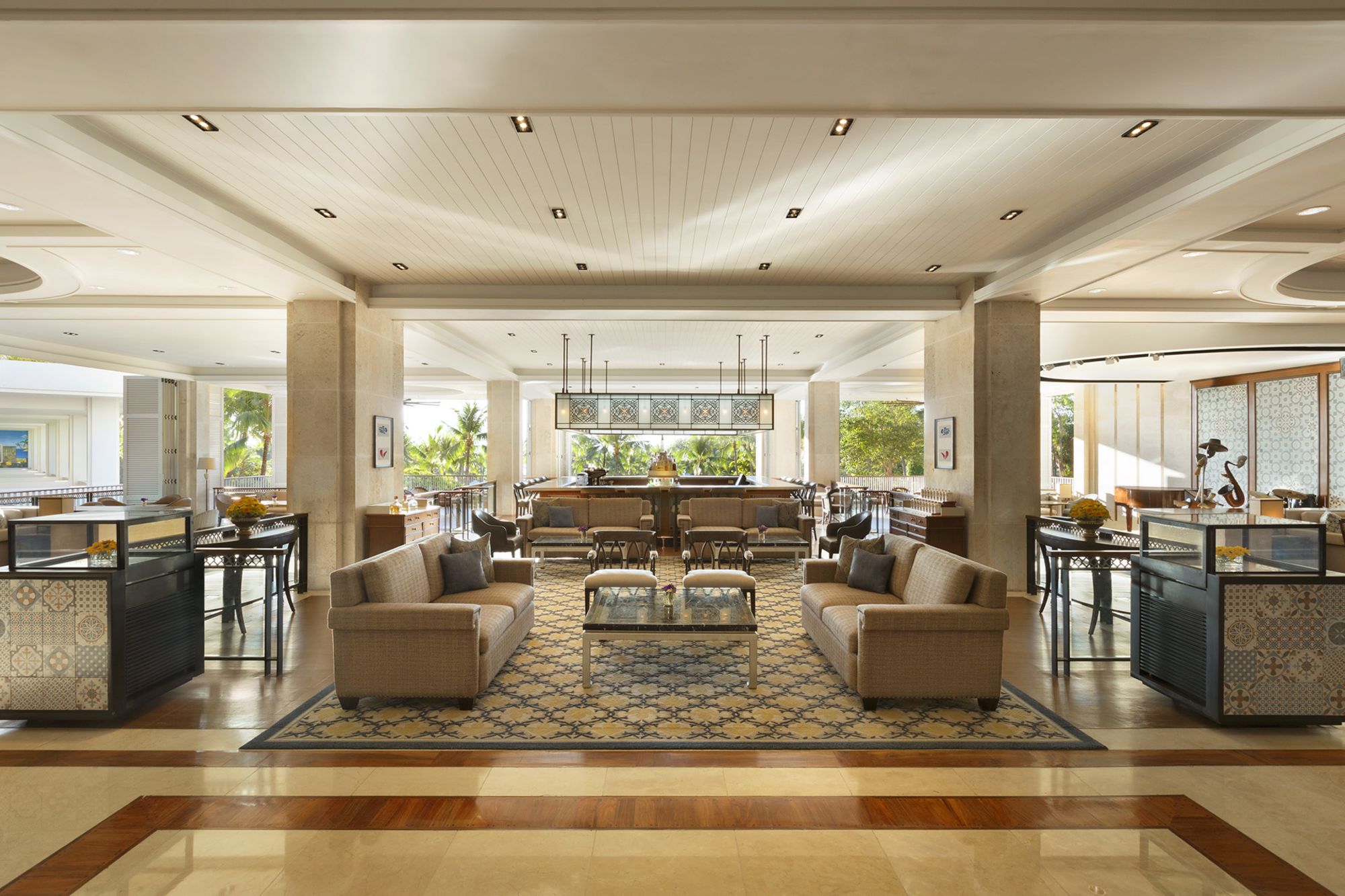 Shangri-La's Mactan Resort & Spa à Cebu: Lobby Lounge