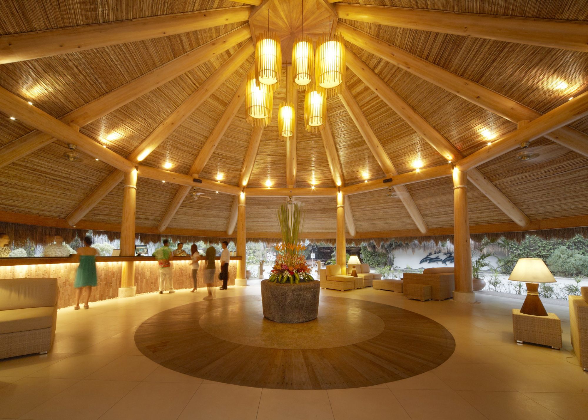 Bluewater Maribago Beach Resort in Cebu: Main Lobby