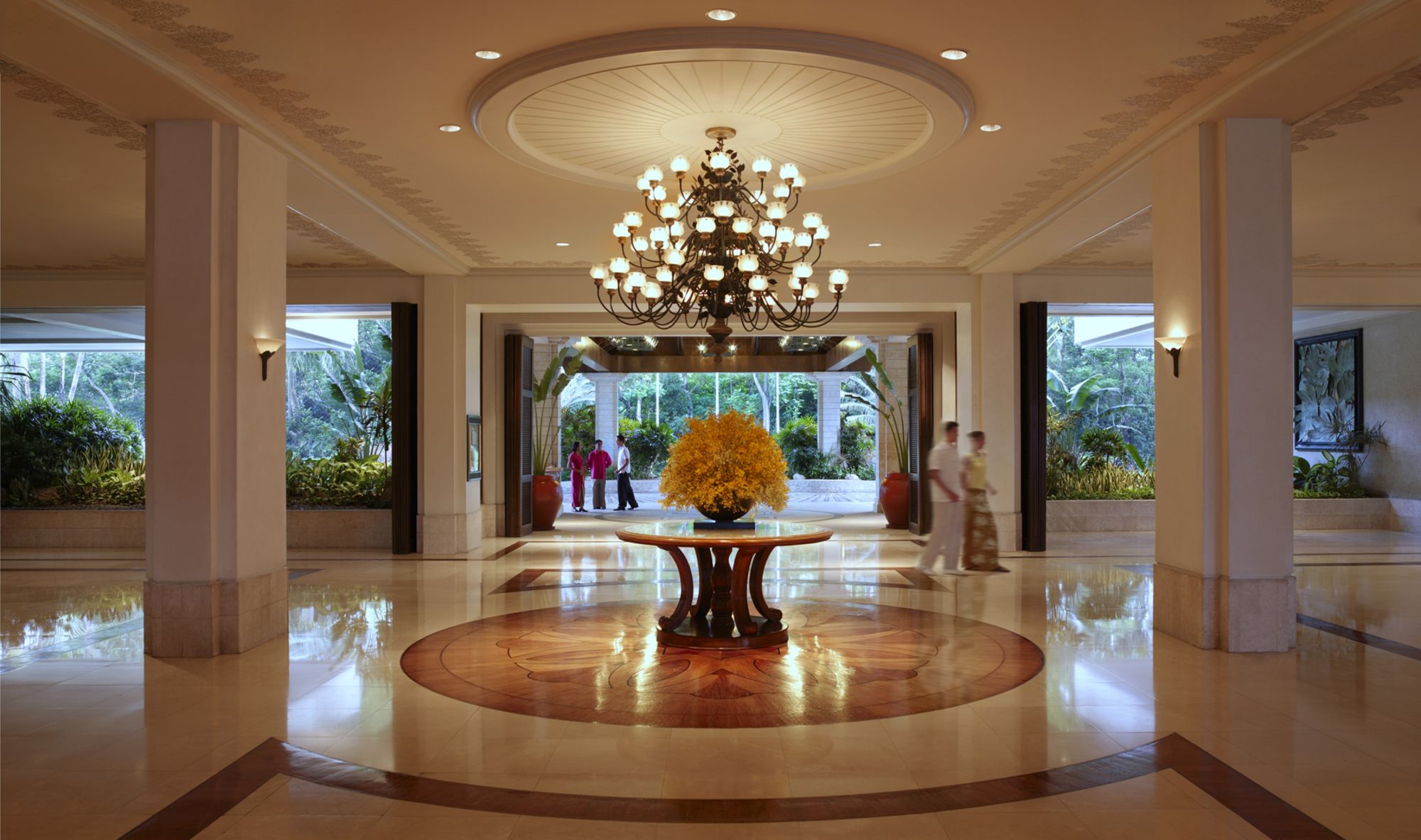 Shangri-La's Mactan Resort & Spa à Cebu: Resort Lobby
