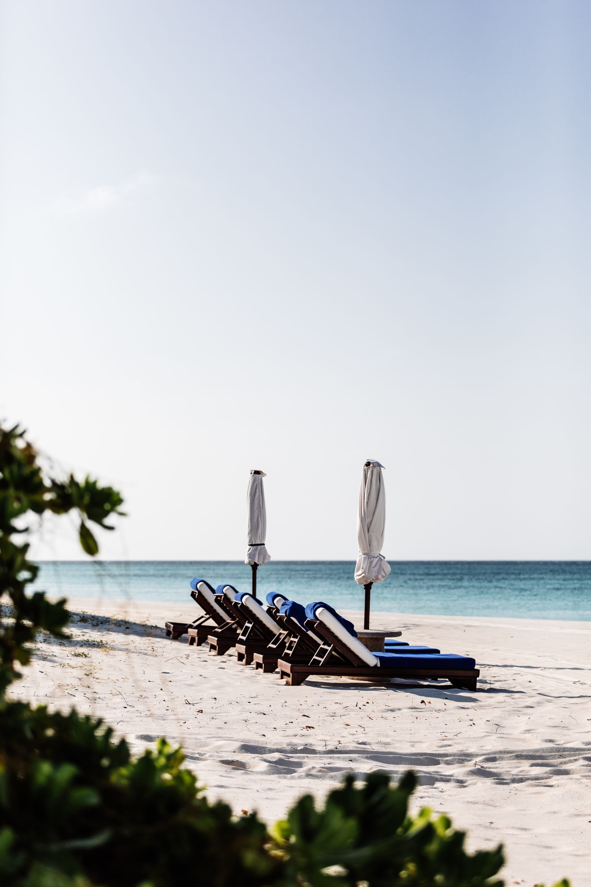 Amanpulo in Palawan: Sun Loungers