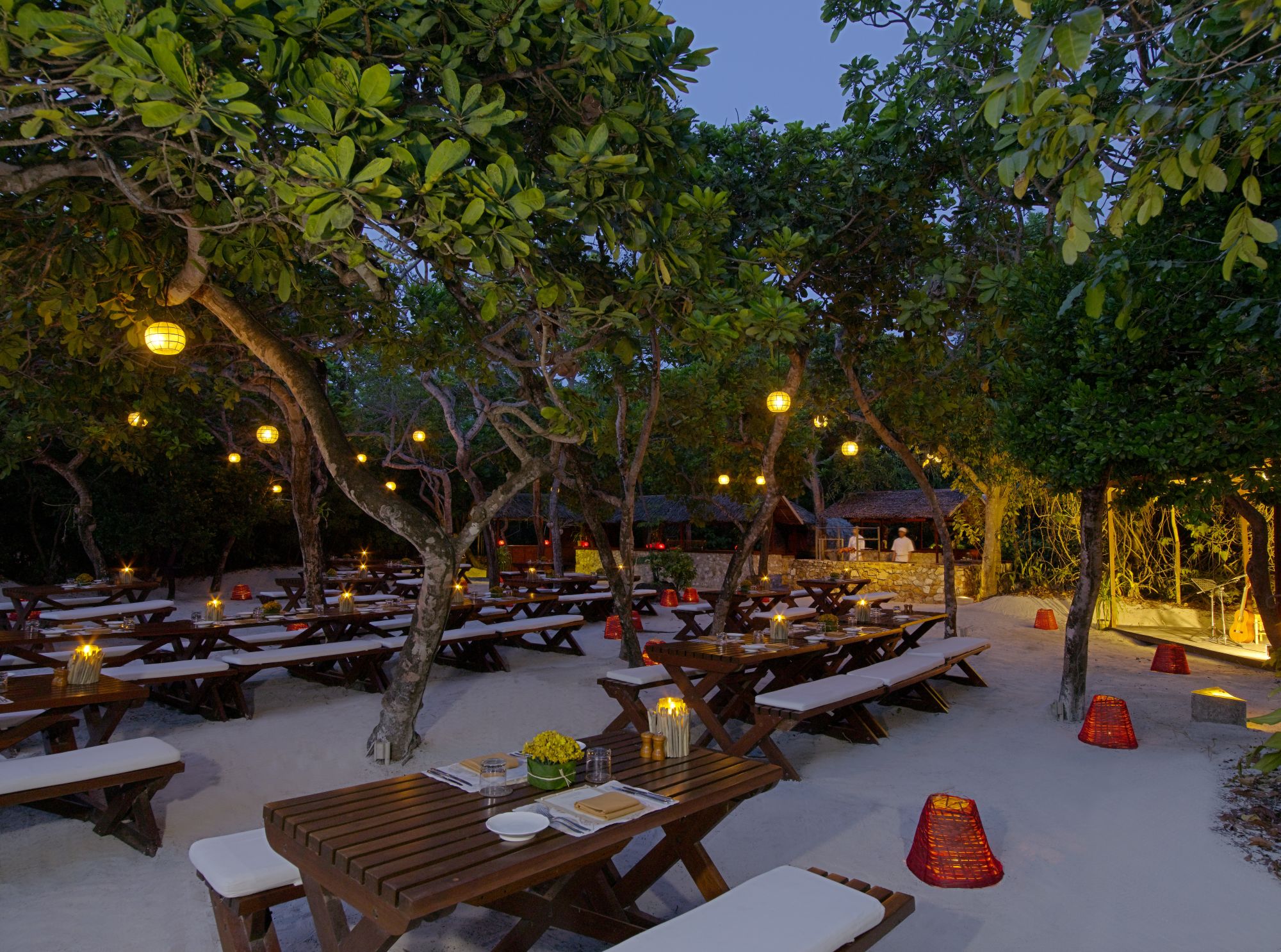 Amanpulo in Palawan: Picnic Grove