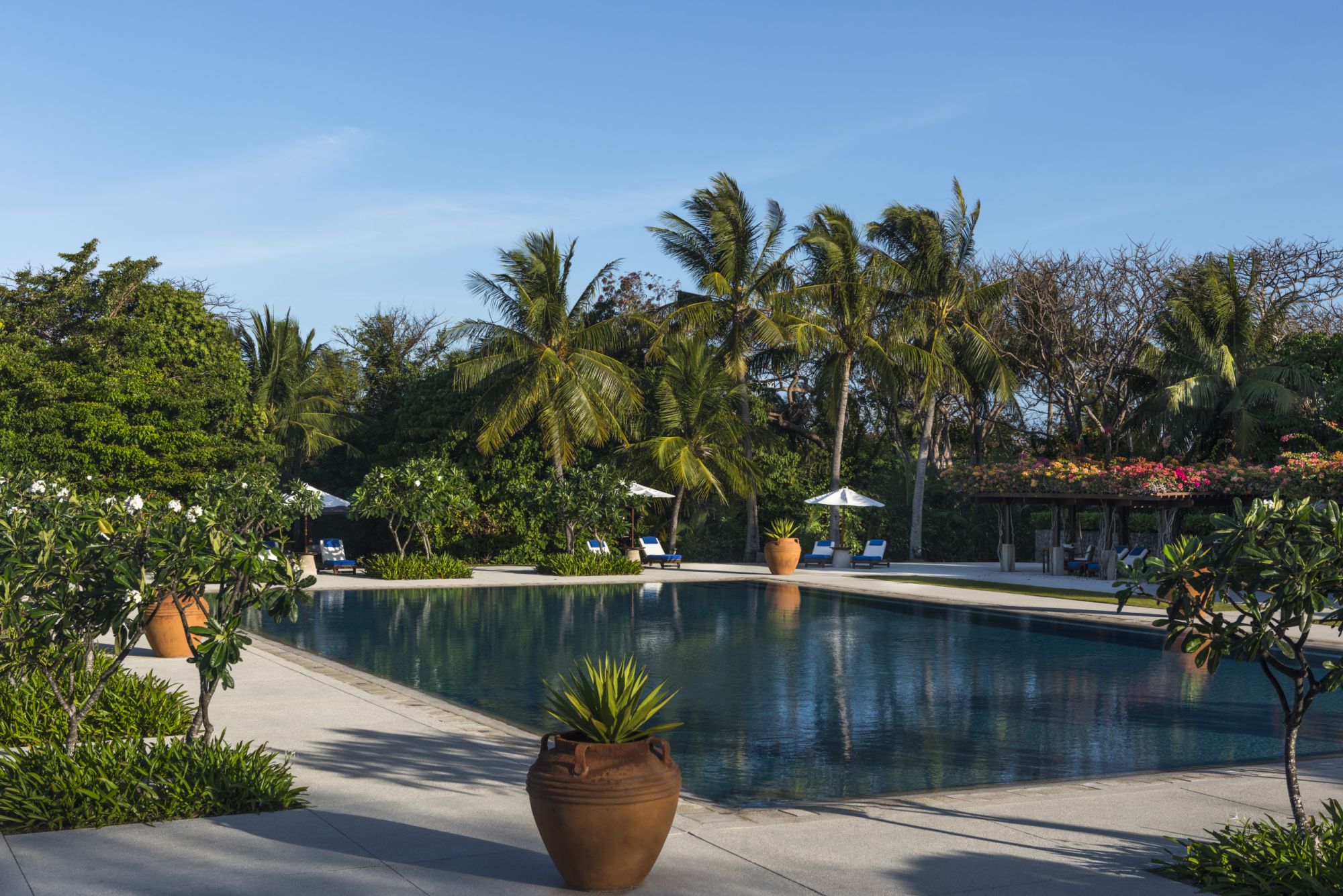 Amanpulo in Palawan: Swimming Pool