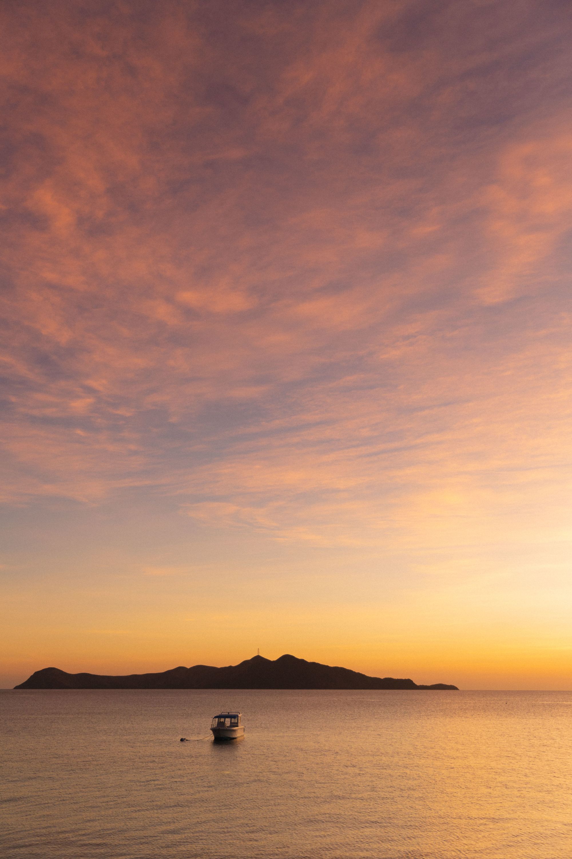 Amanpulo in Palawan: sunset