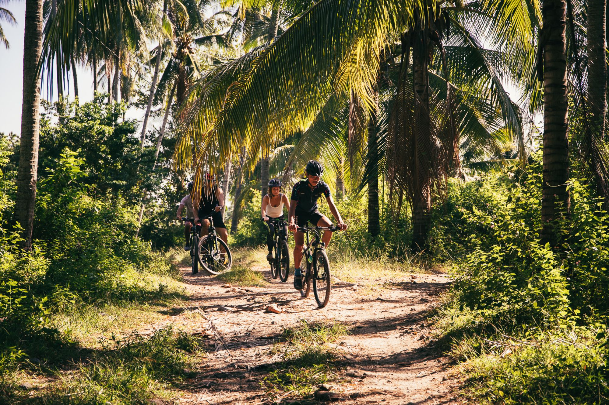 Atmosphere Resort in Negros: Mountain biking