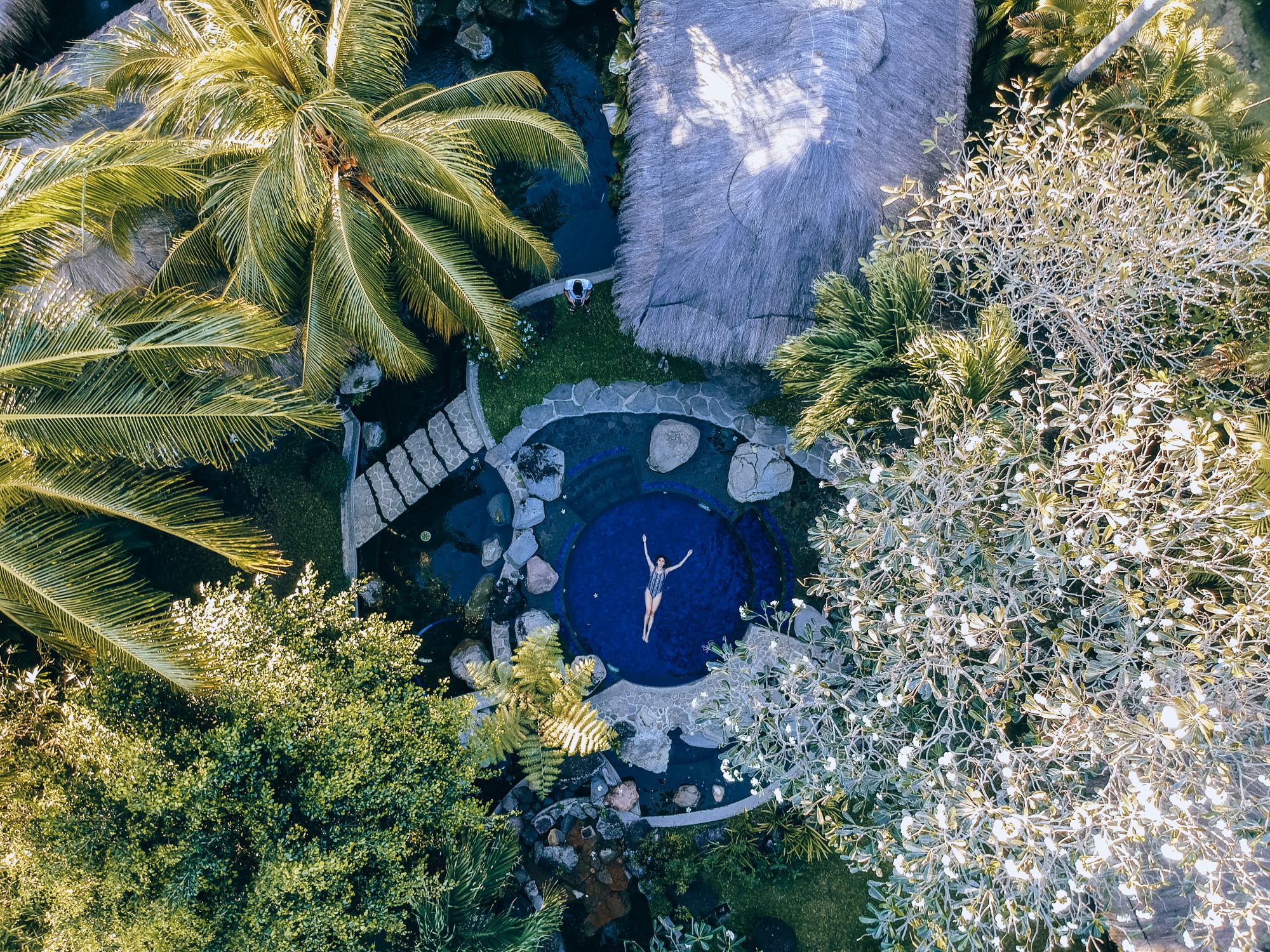 Atmosphere Resort in Negros: Sanctuary Spa from above