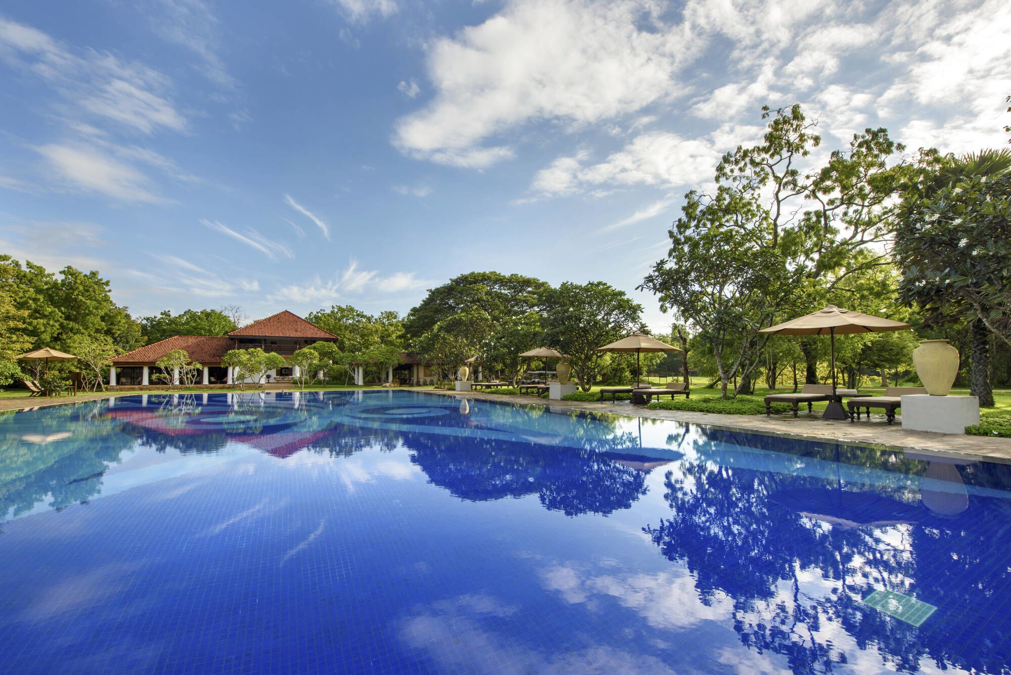 Uga Ulagalla à Anuradhapura: Main pool