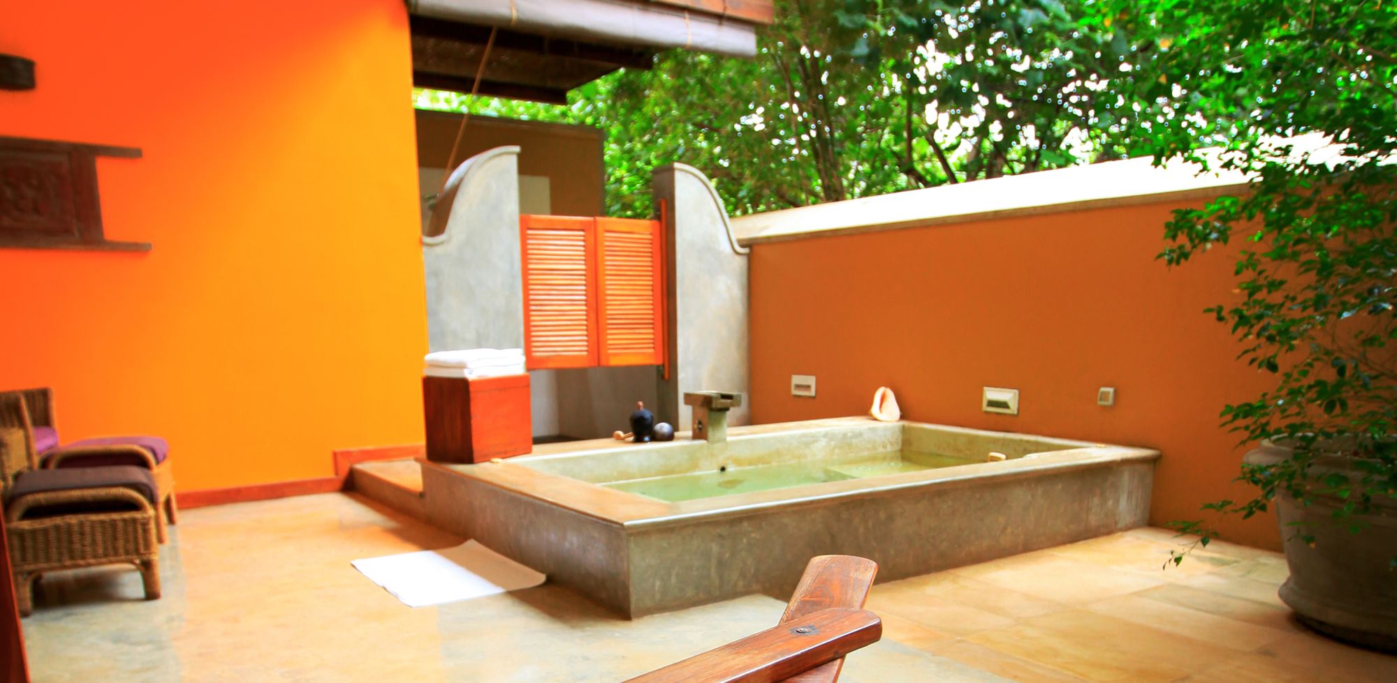 Aditya Resort in Hikkaduwa: Shanthi Suite (Courtyard View) | Plunge Pool