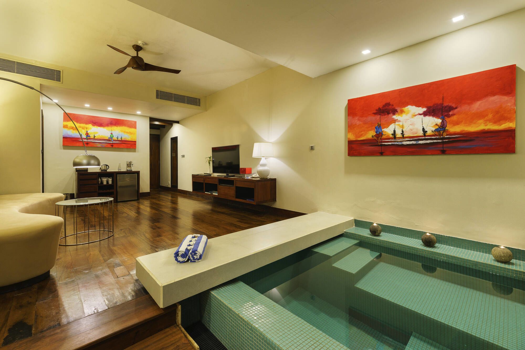 The Fortress Resort & Spa à Koggala:  Ocean Loft Suite