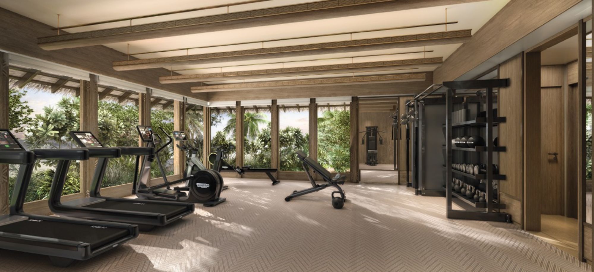 El Nido Resorts Lagen Island in Palawan: Gym