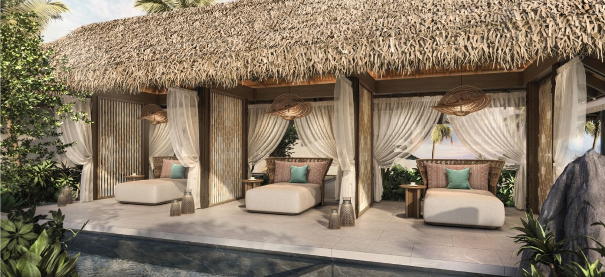 El Nido Resorts Lagen Island in Palawan: Spa Relaxation Lounge
