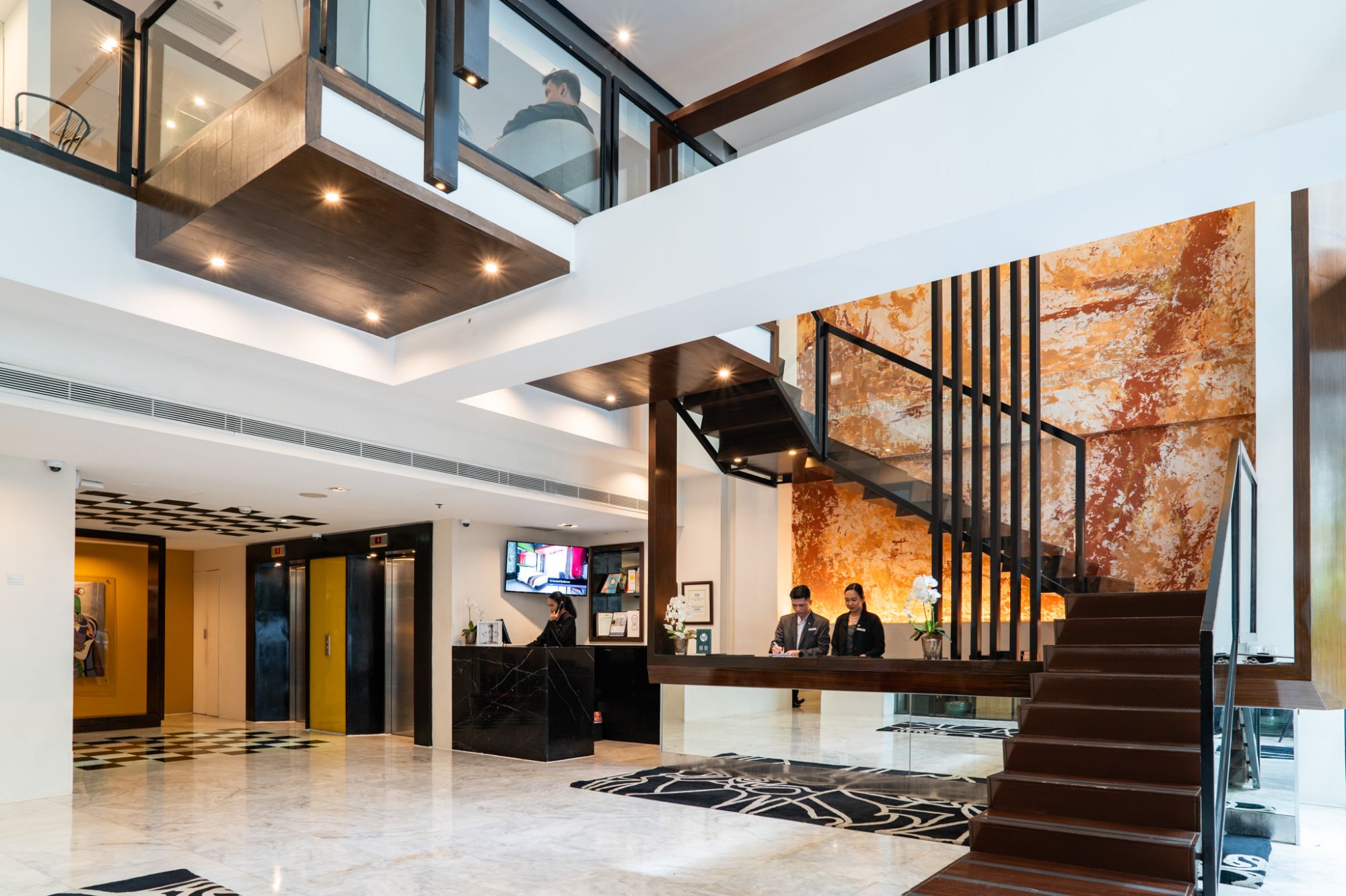 The Picasso à Manille: Lobby