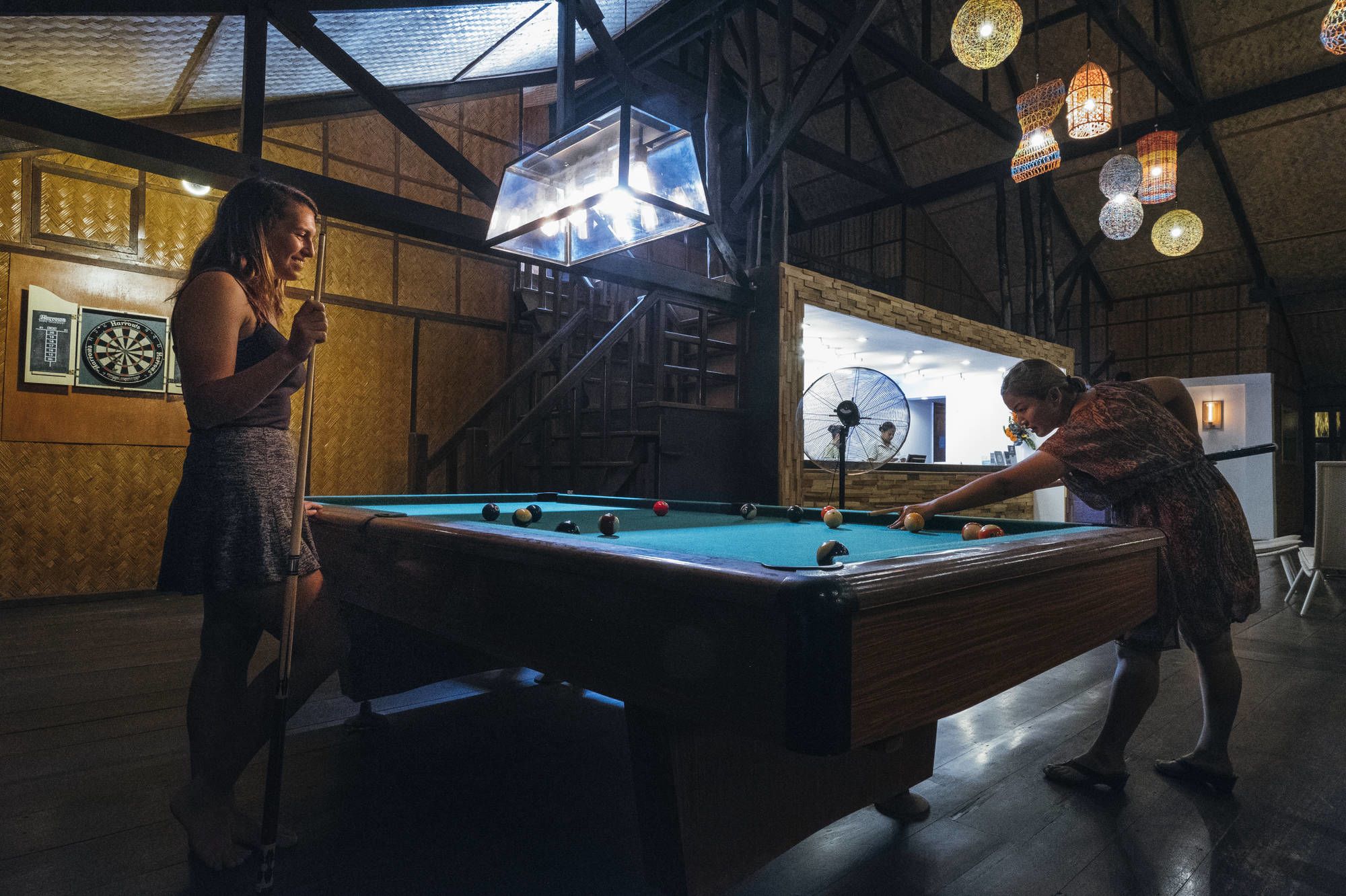 Discovery Coron in Palawan:  billiards