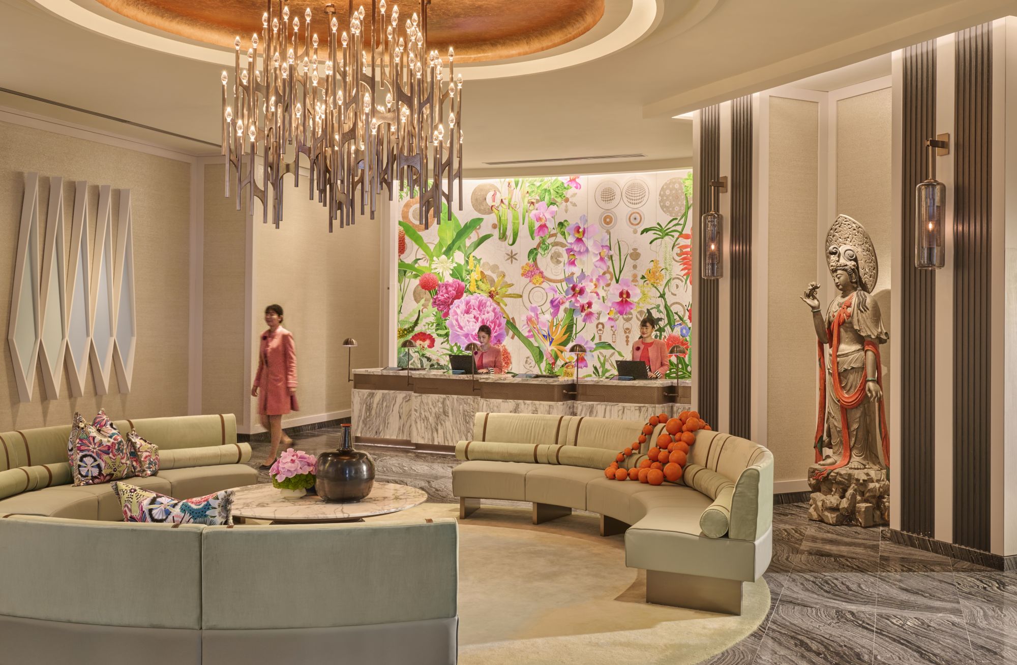 Mandarin Oriental à Singapour: Lobby Reception