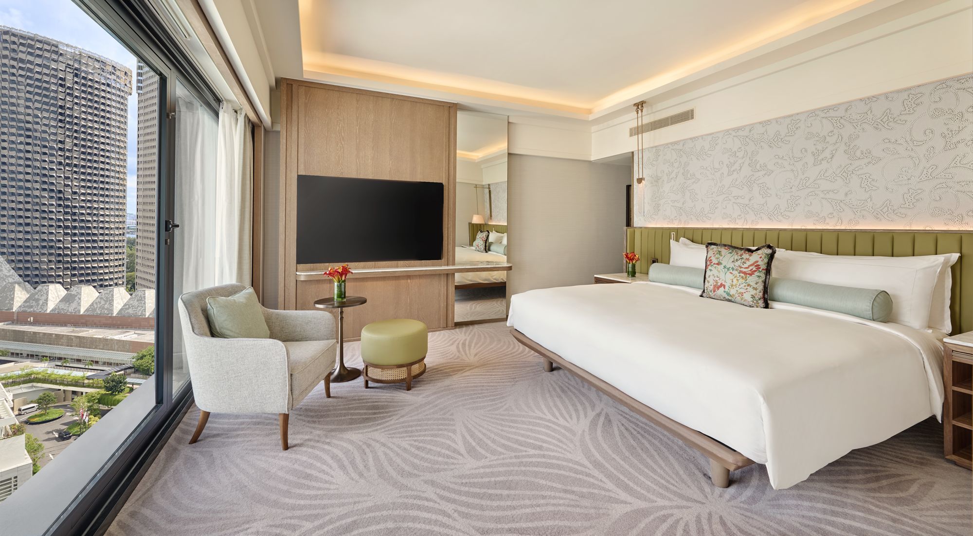 Mandarin Oriental à Singapour: Family Suite | Bedroom