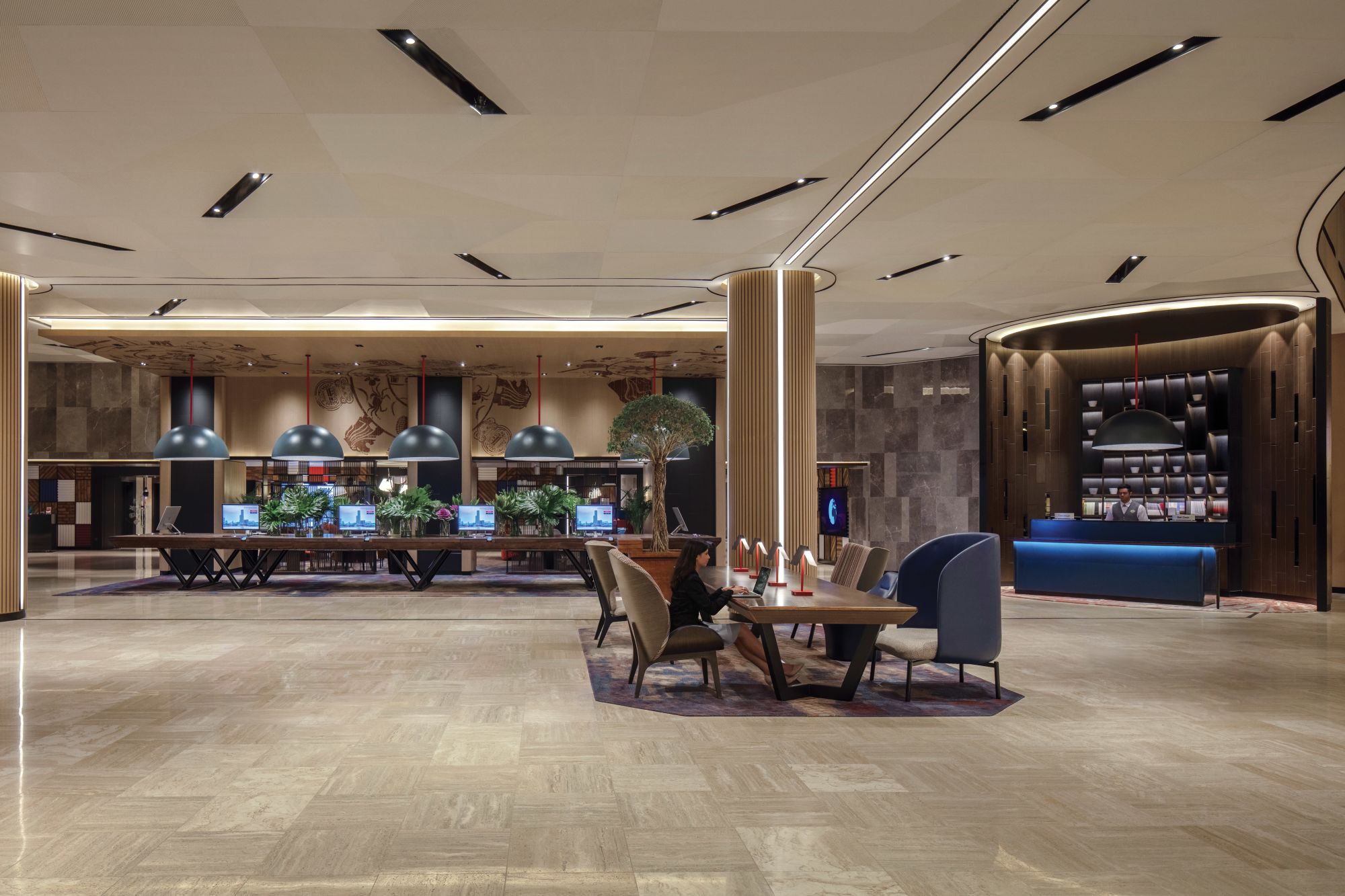 Swissotel The Stamford à Singapour: Swissotel The Stamford Lobby
