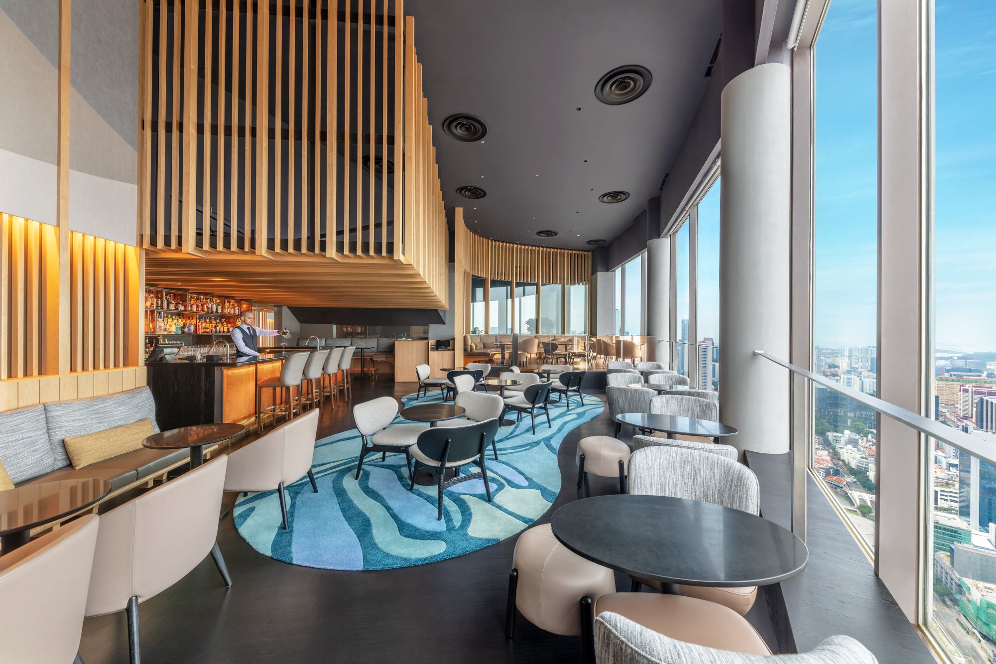 Swissotel The Stamford à Singapour: SKAI Bar