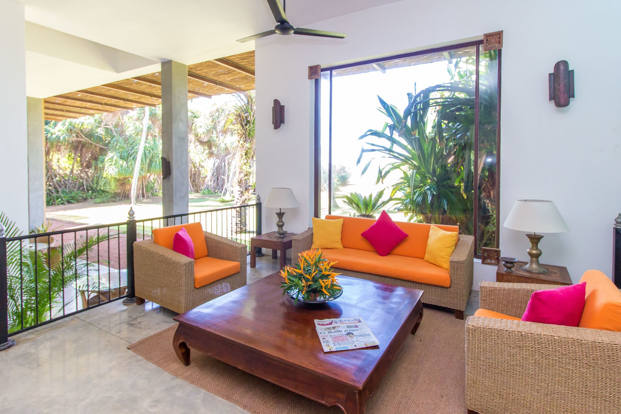 Aditya Resort in Hikkaduwa: Lounge