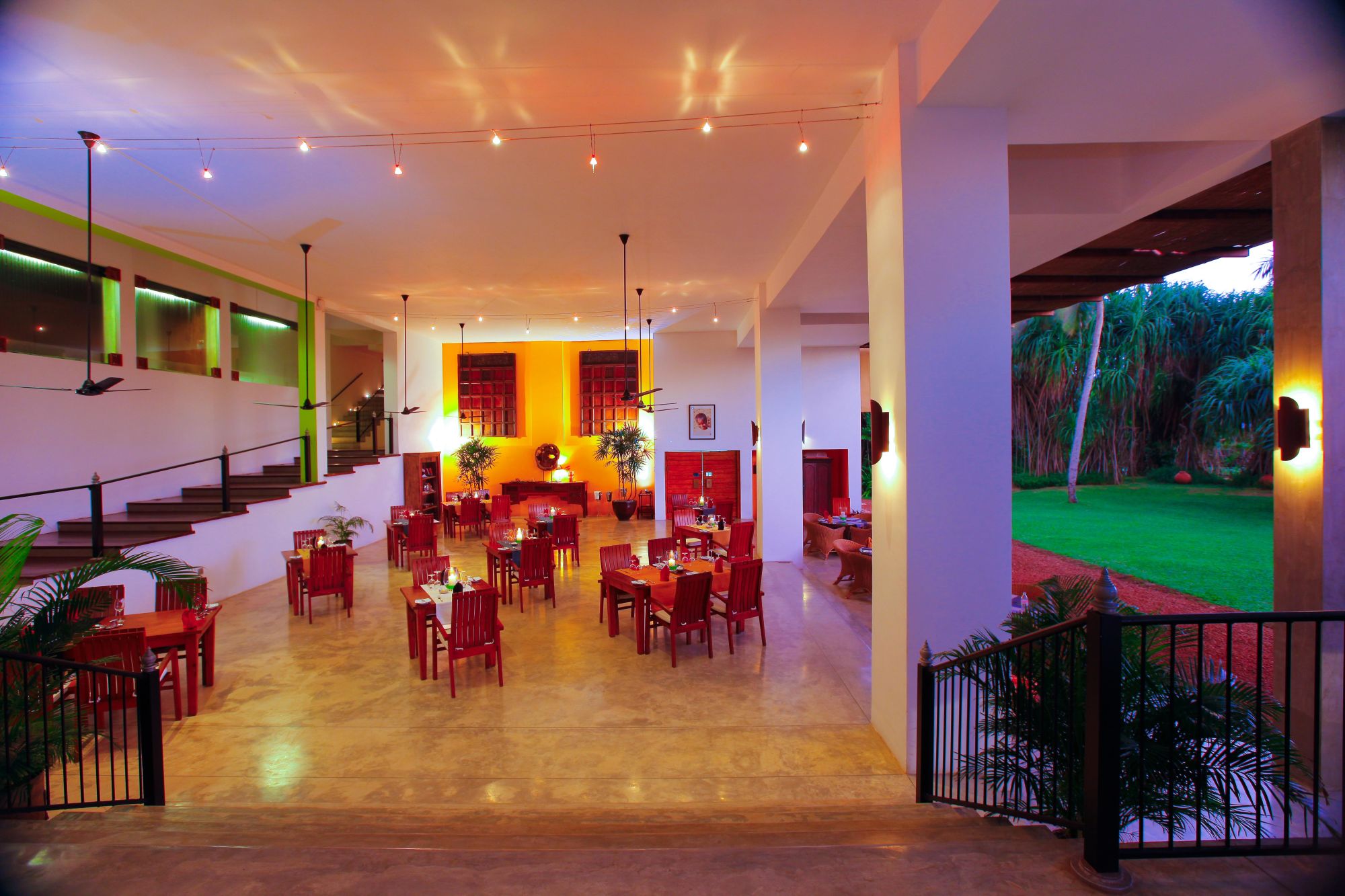 Aditya Resort in Hikkaduwa: Restaurant