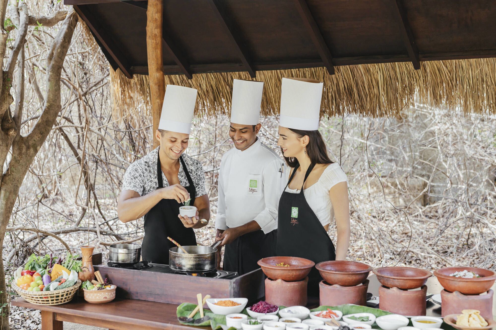 Jungle Beach an Uga Experience in Trincomalee:  Cookery Demonstration