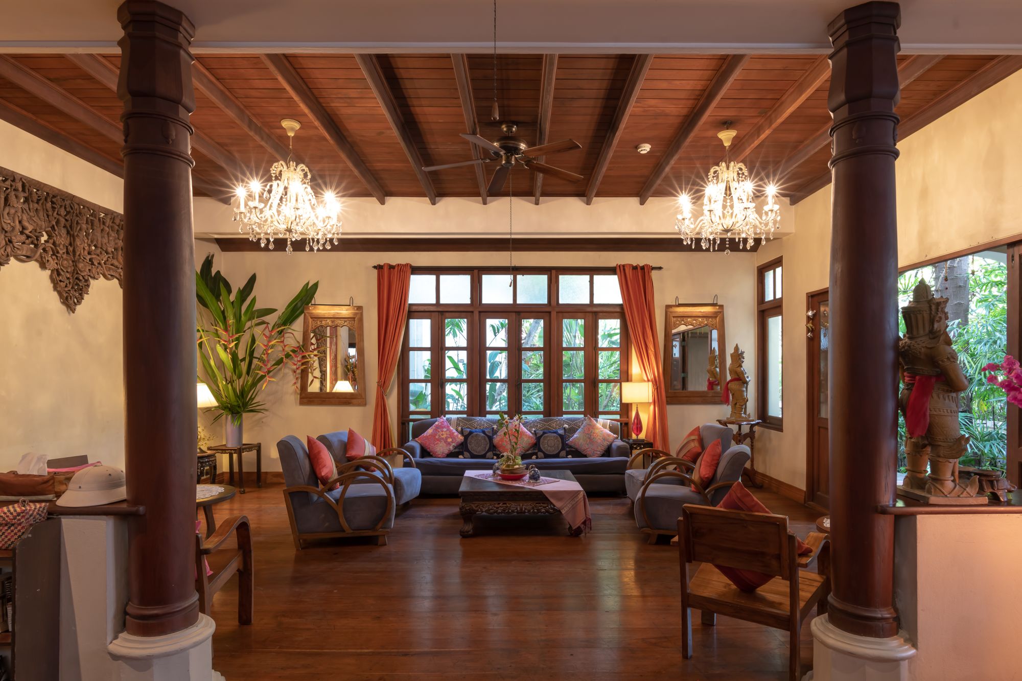 Ariyasom Villa à Bangkok: Library & Meeting area