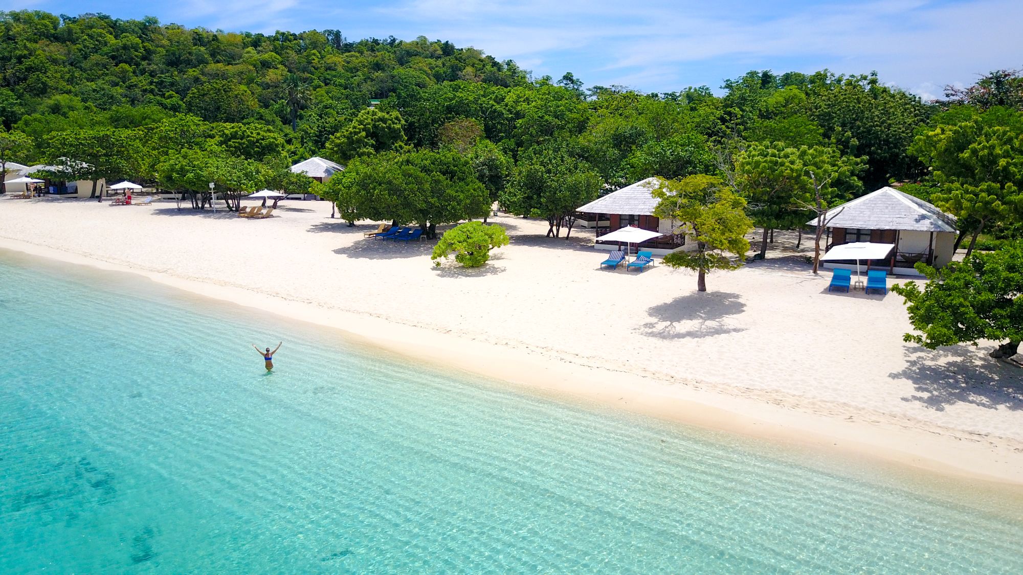 Discovery Coron in Palawan:  top shot