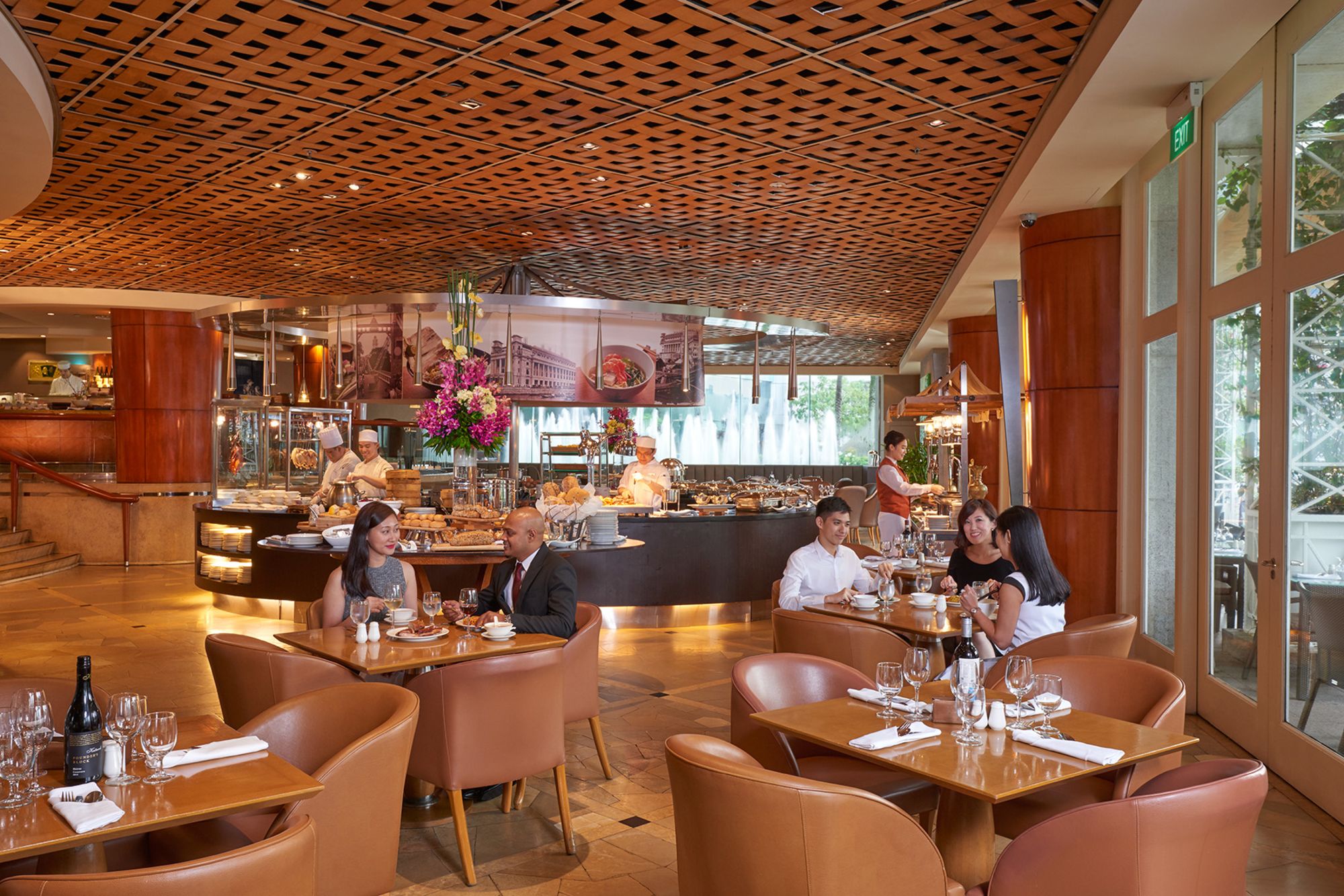 The Fullerton in Singapur:  Town Restaurant