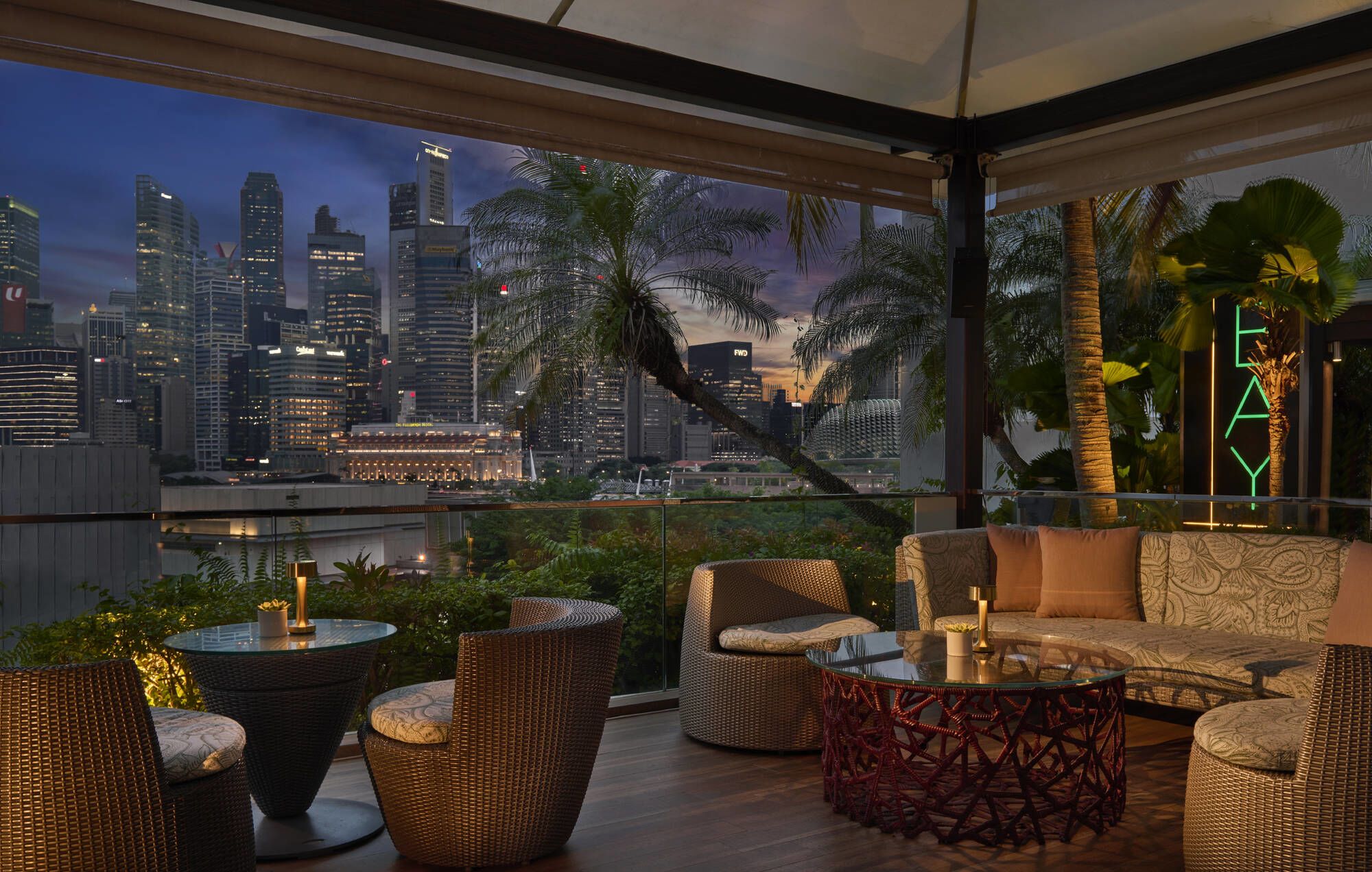 Mandarin Oriental à Singapour: BAY@5