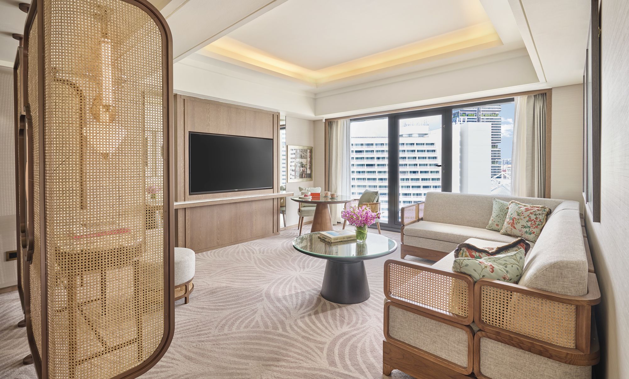 Mandarin Oriental à Singapour: Family Suite | Living Room
