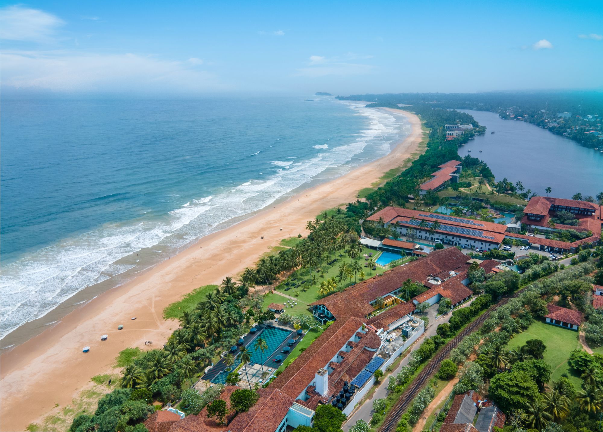 Thaala Bentota Resort: Areal View