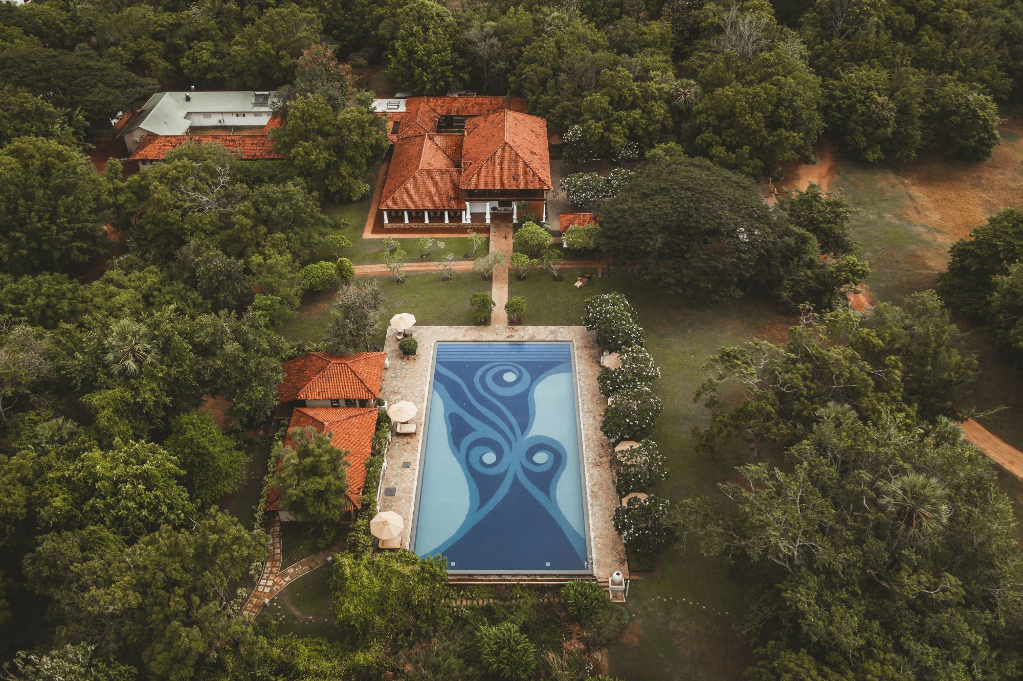 Uga Ulagalla à Anuradhapura: Bird's eye view