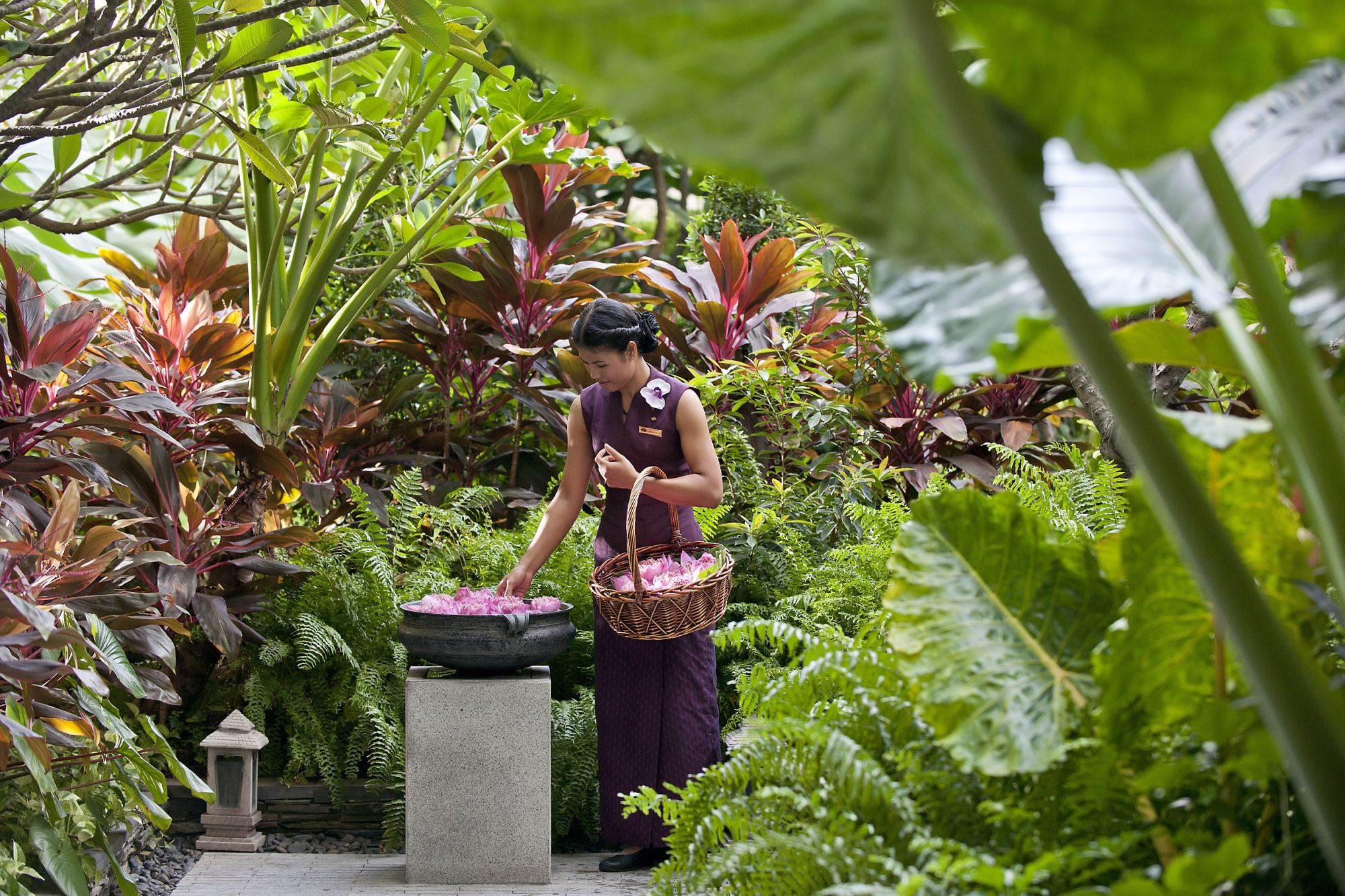 Mandarin Oriental in Bangkok: garden