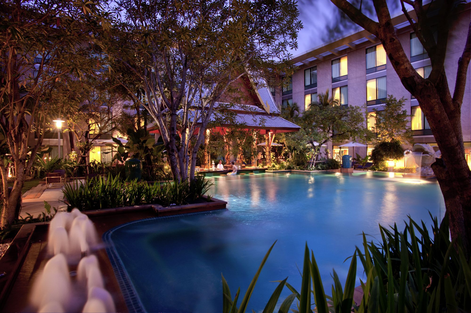 Hyatt Regency Bangkok Suvarnabhumi Airport: Pool
