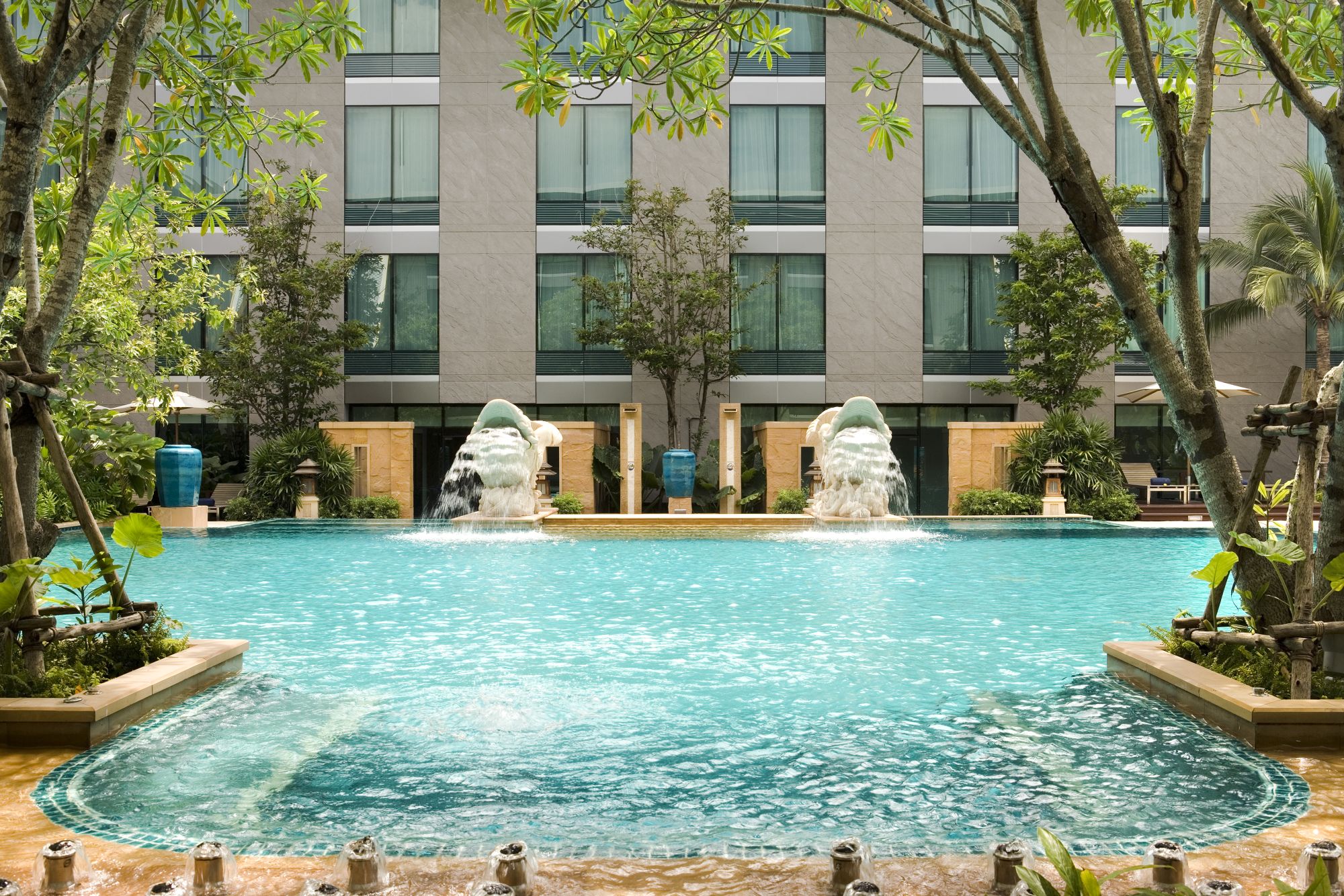 Hyatt Regency Bangkok Suvarnabhumi Airport: Pool
