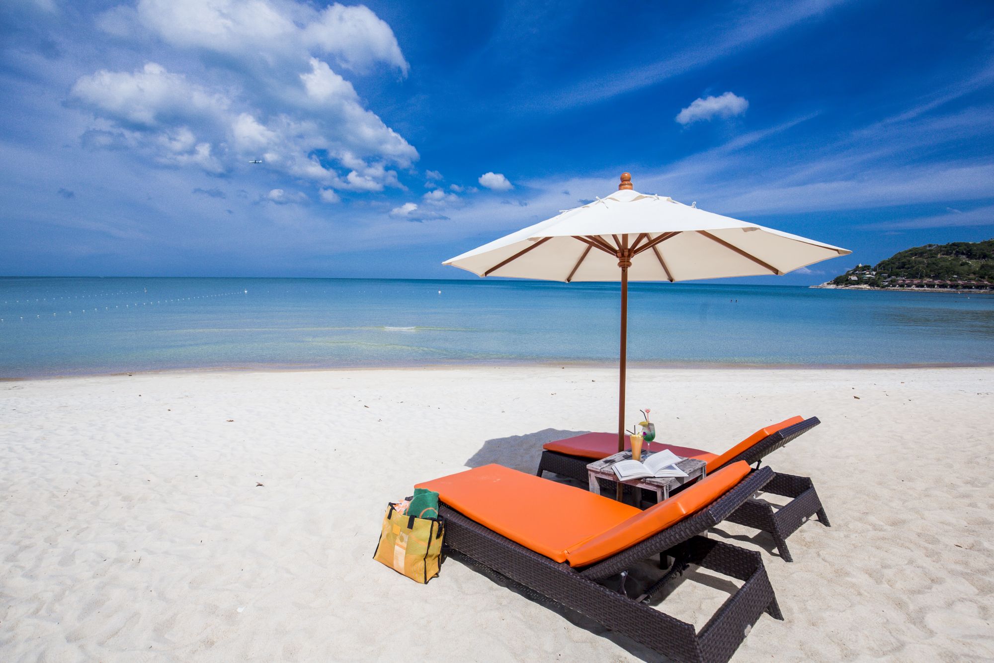 New Star Beach Resort à Ko Samui: Beach