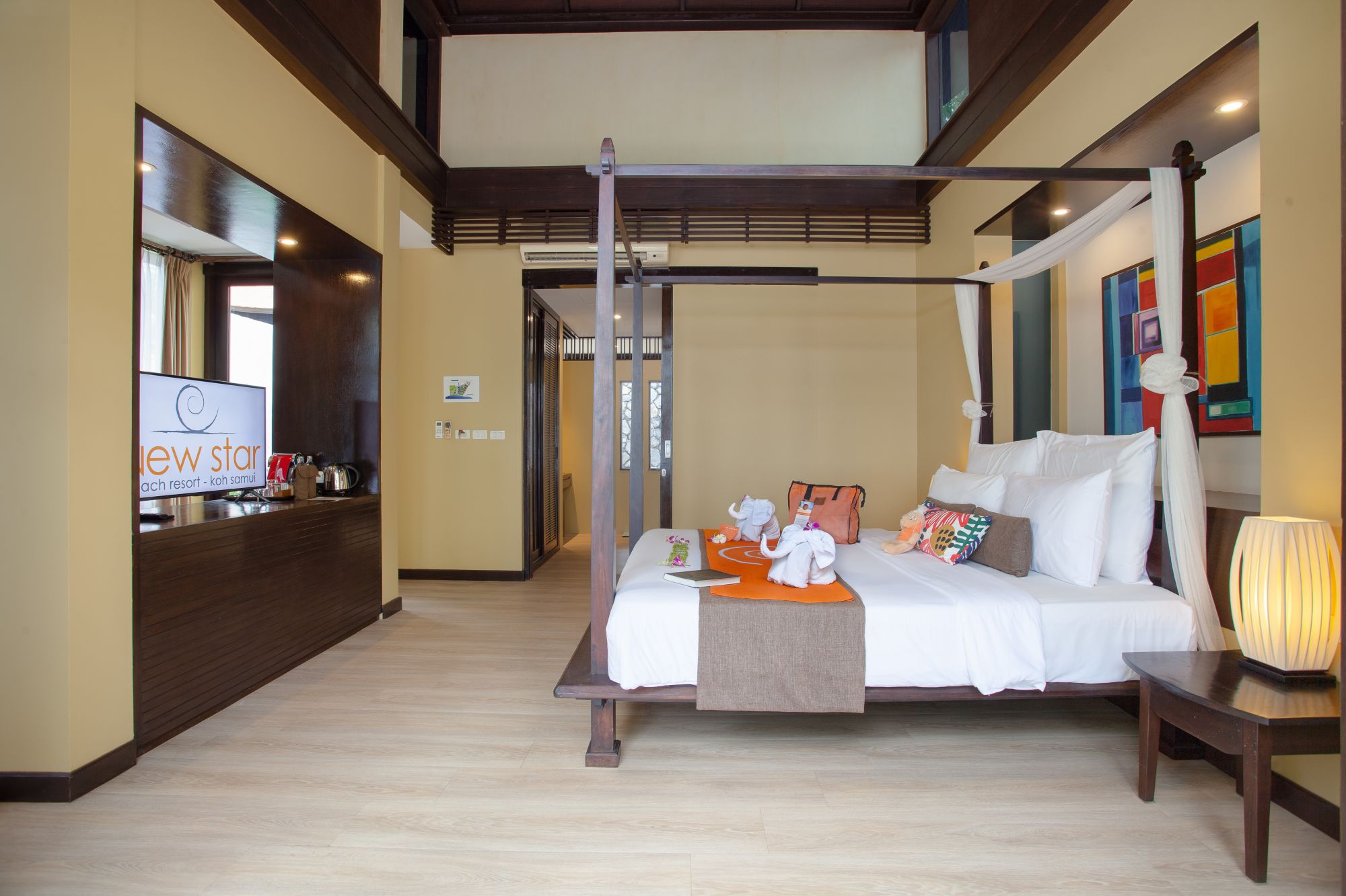 New Star Beach Resort à Ko Samui: Beachfront Villa