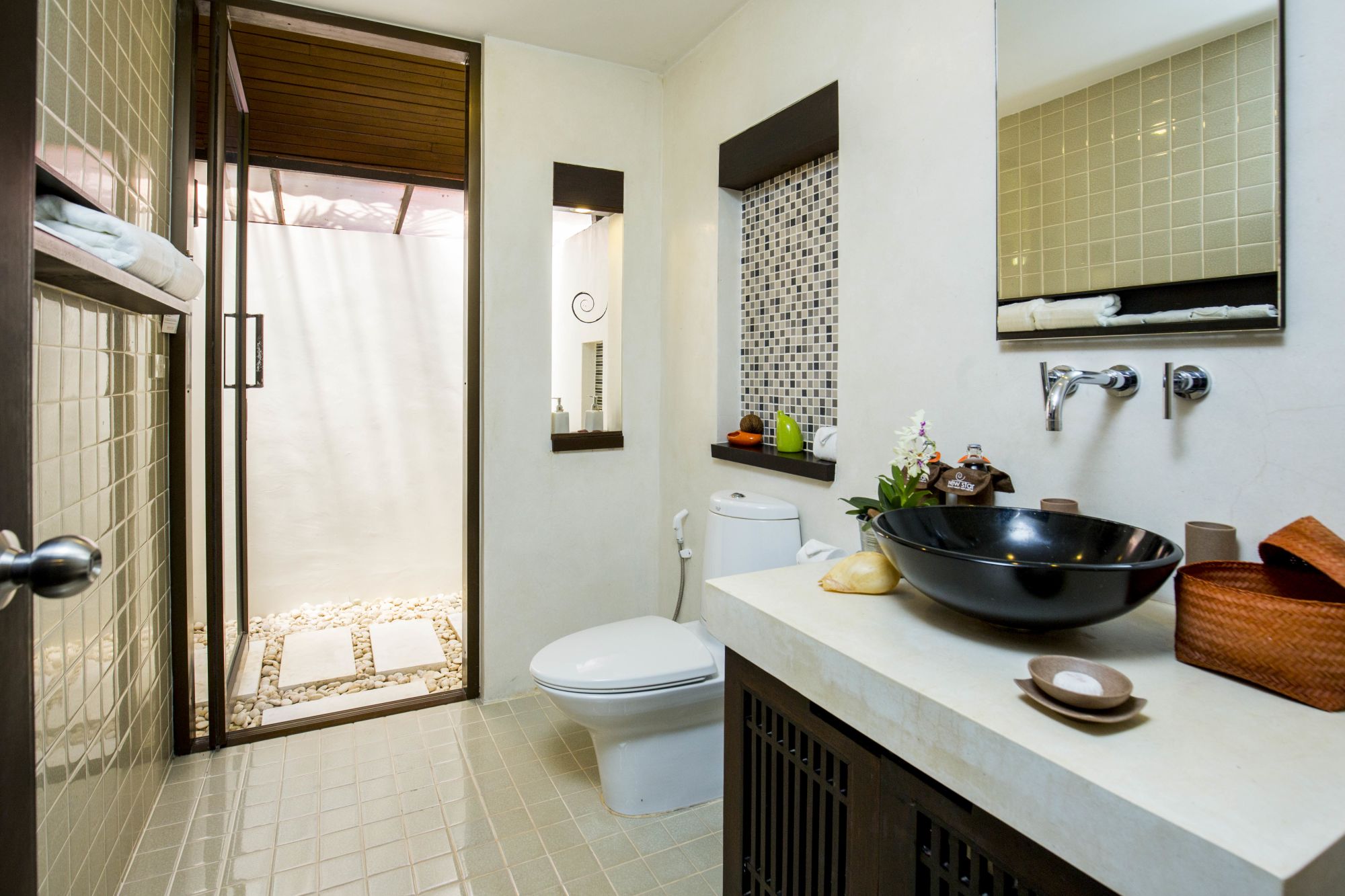 New Star Beach Resort à Ko Samui: Cottage | Bathroom