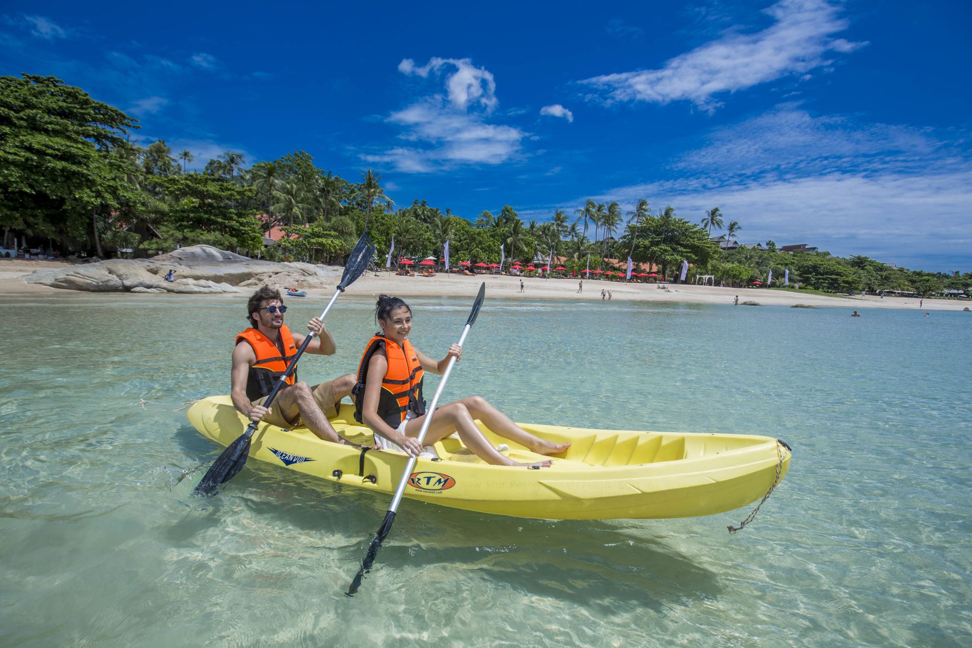New Star Beach Resort à Ko Samui: Kayaking