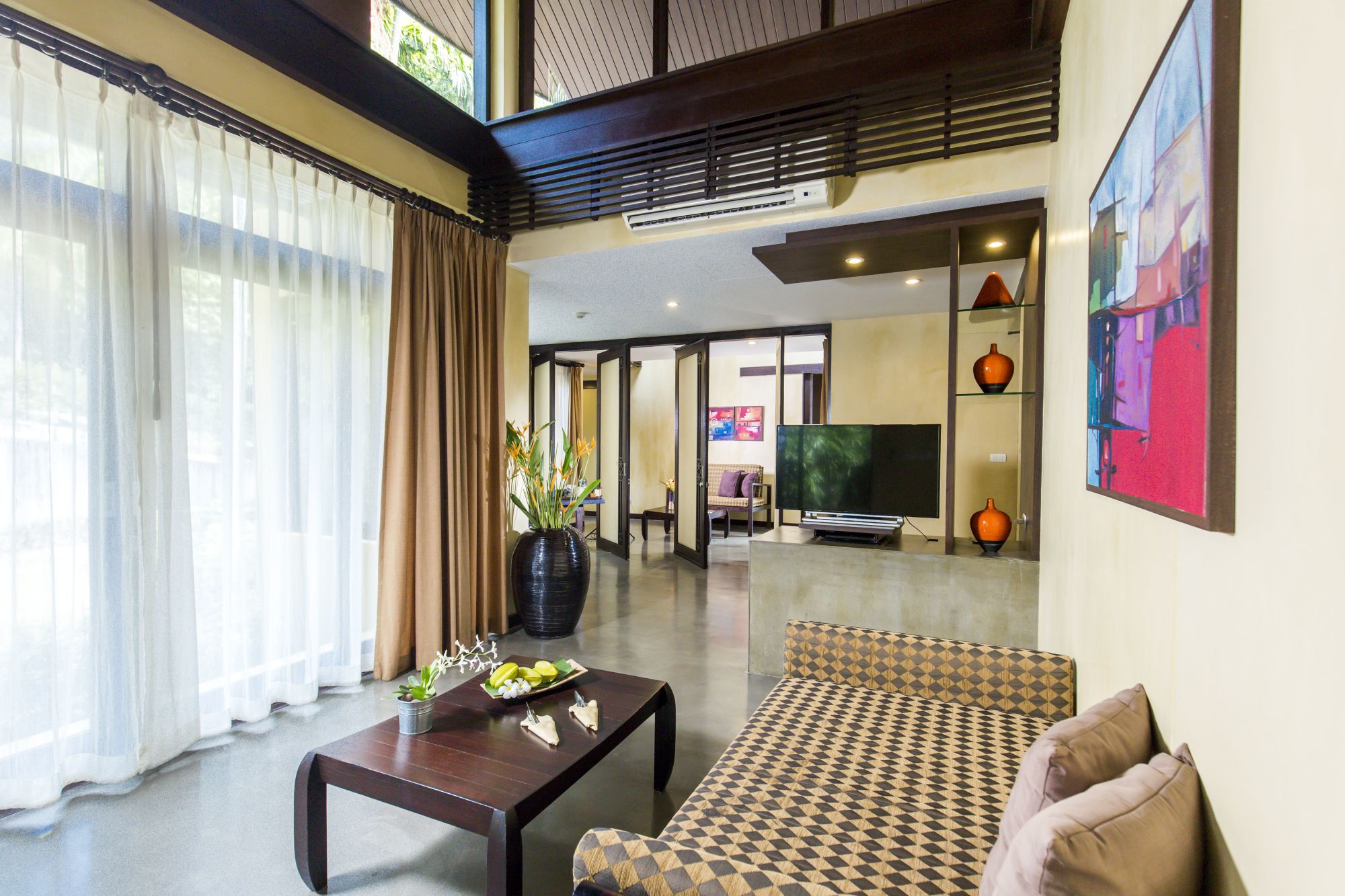 New Star Beach Resort à Ko Samui: Suite Villa | Living room