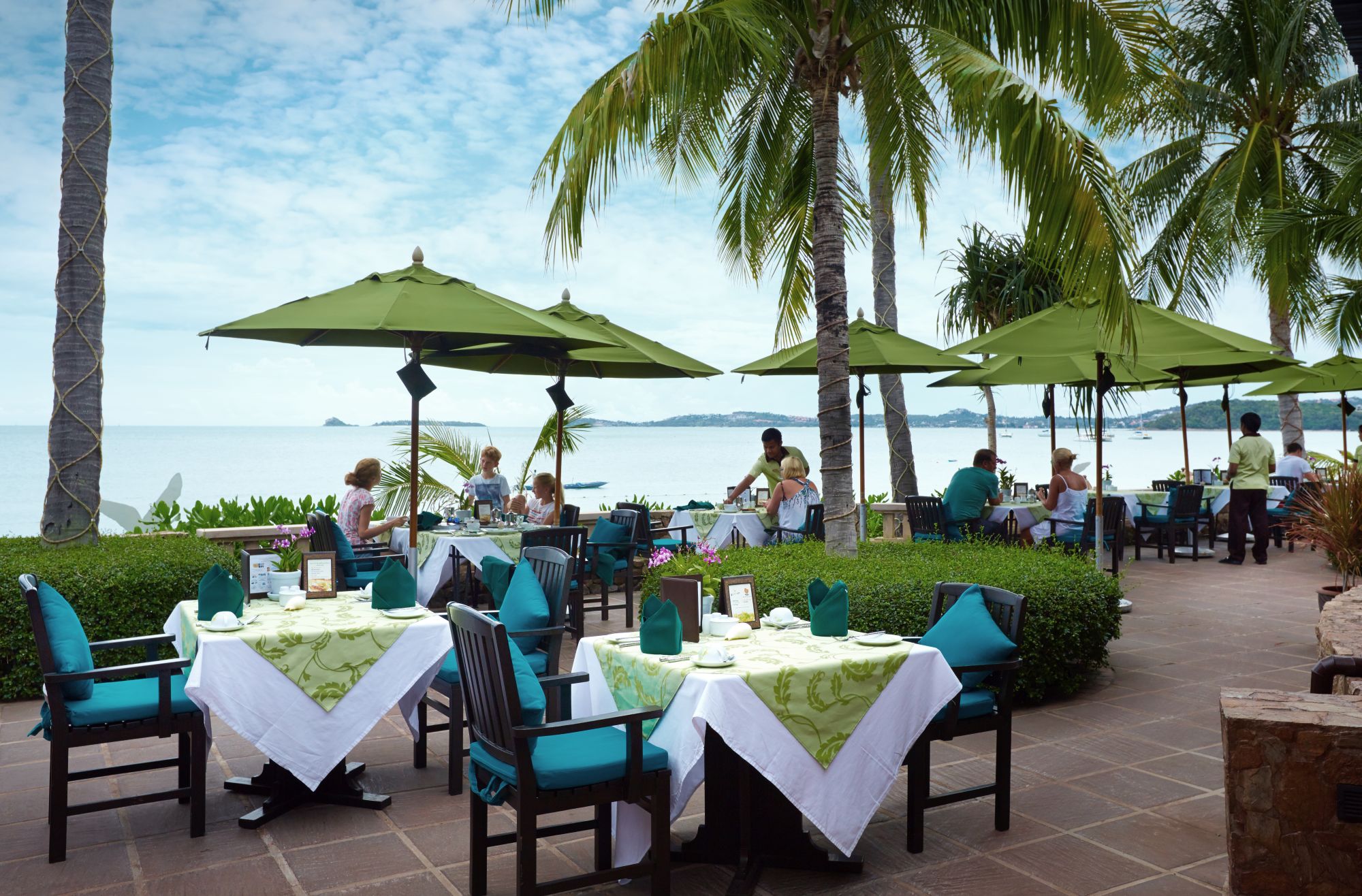 Bo Phut Resort & Spa à Ko Samui:  Beach Restaurant