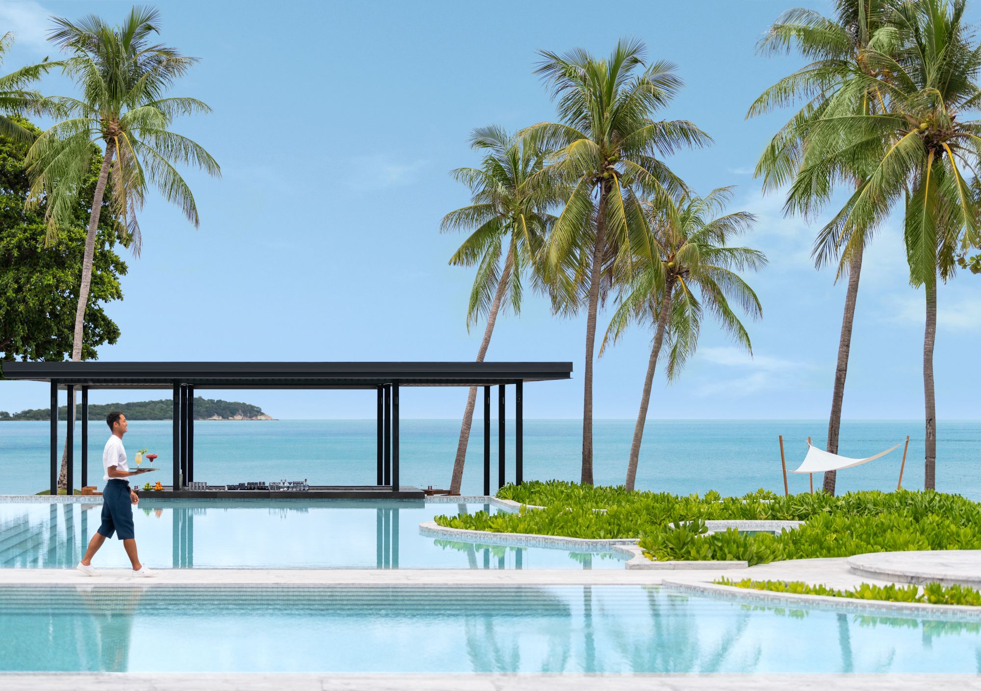 Centara Reserve Samui in Ko Samui:  Pool Bar