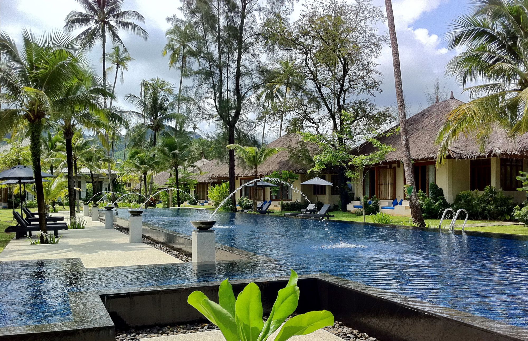Bangsak Village in Khao Lak:  Pool