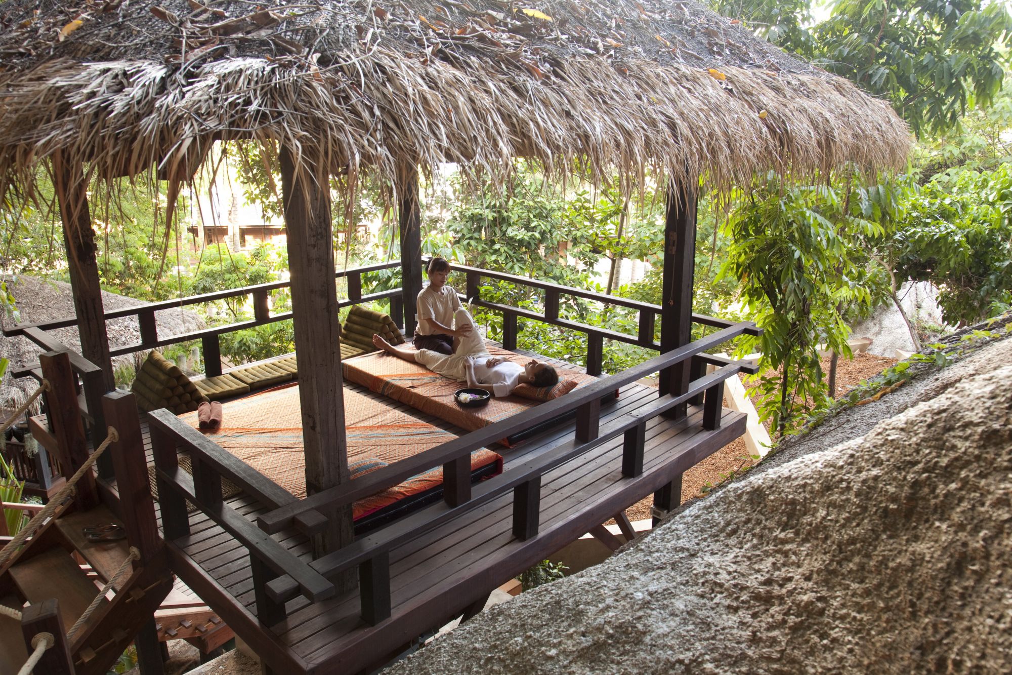 Anantara Rasananda Koh Phangan Villas à Ko Phangan:  Outdoor Massage Sala