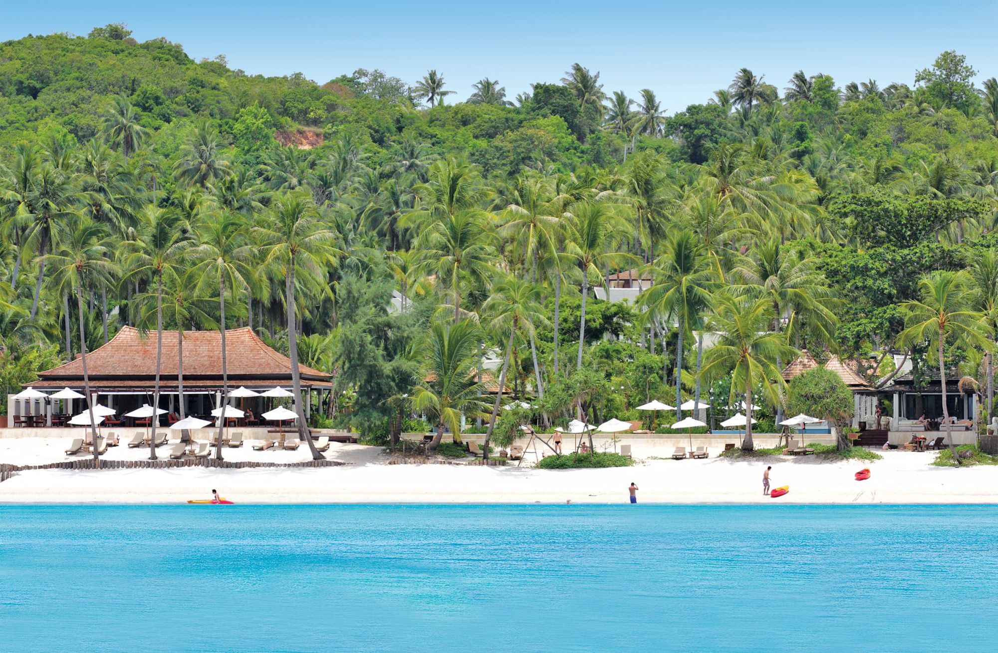 Melati Beach Resort & Spa à Ko Samui: beach: 