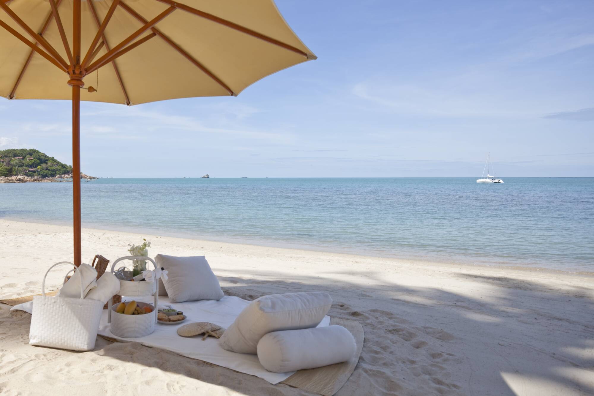 SALA Samui Choengmon Beach Resort in Ko Samui: beach:
