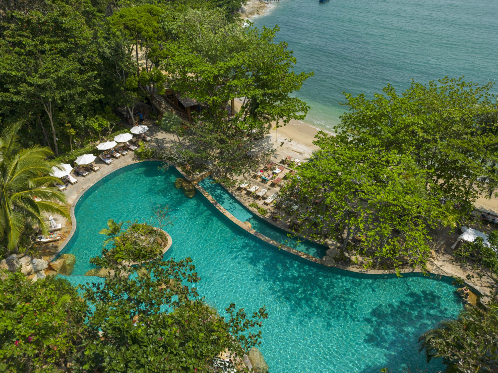 Santhiya Koh Phangan Resort & Spa à Ko Phangan: Main Swimming Pool