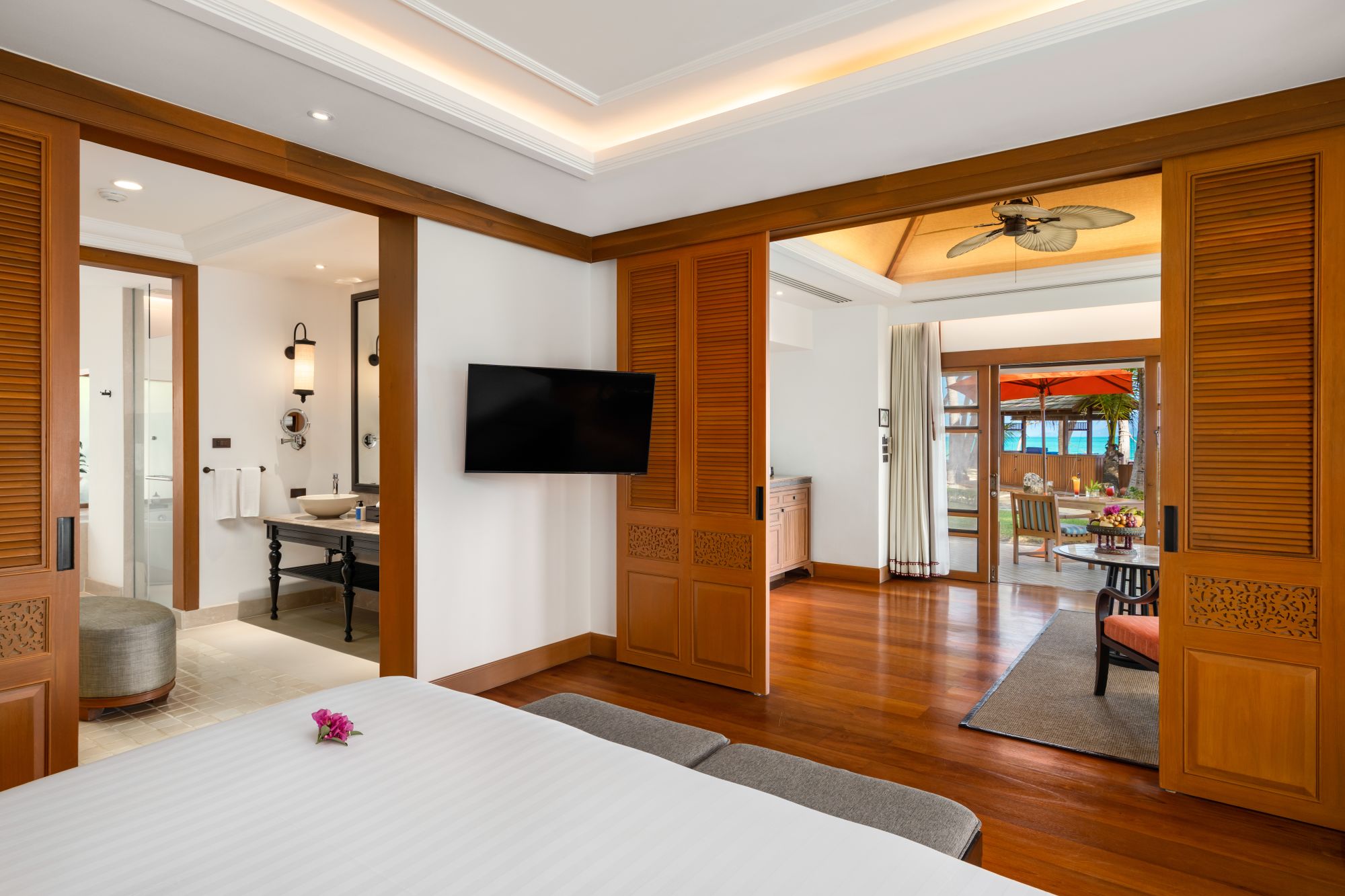 Santiburi Koh Samui in Ko Samui:  Deluxe Beachfront Villa | Deluxe Beachfront Villa Plunge Pool