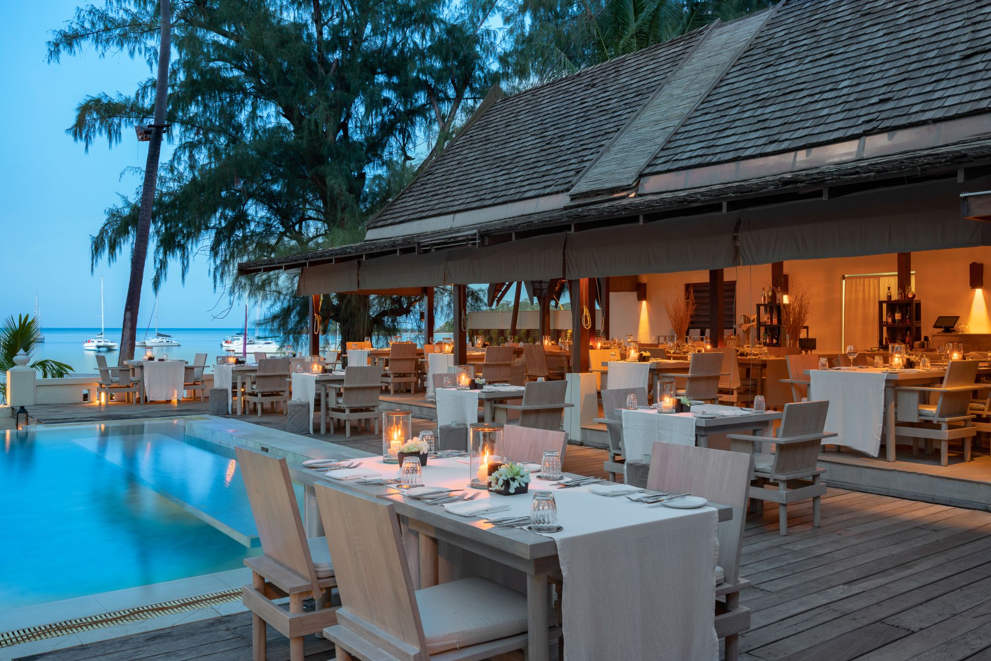 SALA Samui Choengmon Beach Resort in Ko Samui: Restaurant