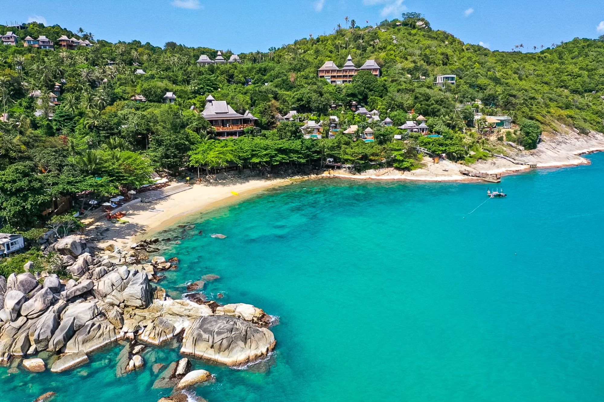 Santhiya Koh Phangan Resort & Spa à Ko Phangan: Bird Eye View